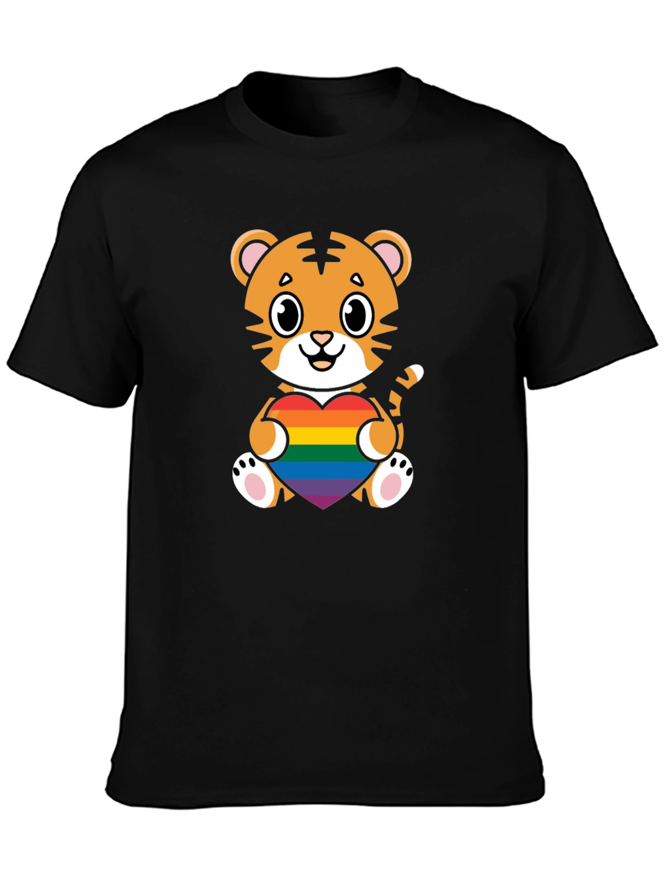 Tiger Pride Heart Graphic Tee