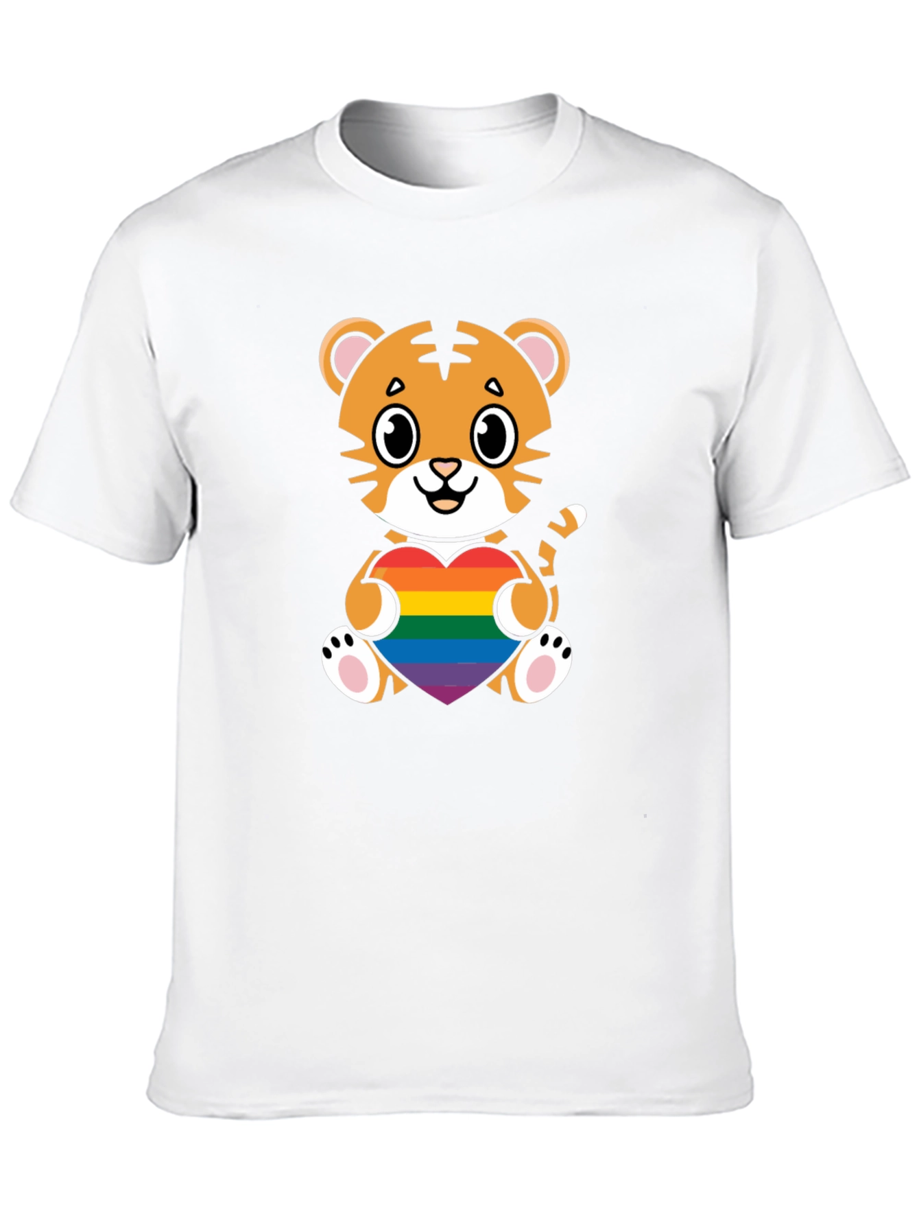 Tiger Pride Heart Graphic Tee