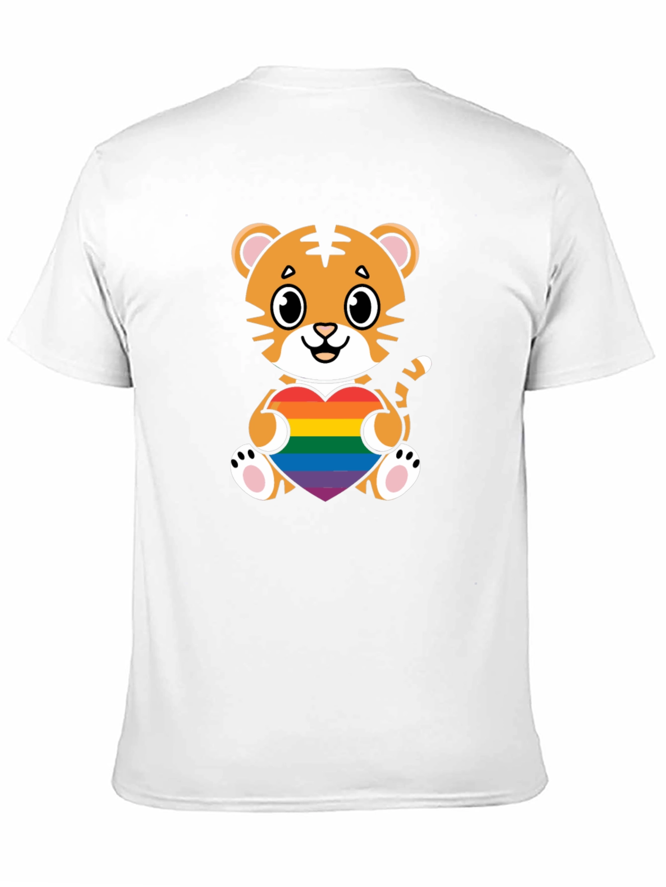 Tiger Pride Heart Graphic Tee