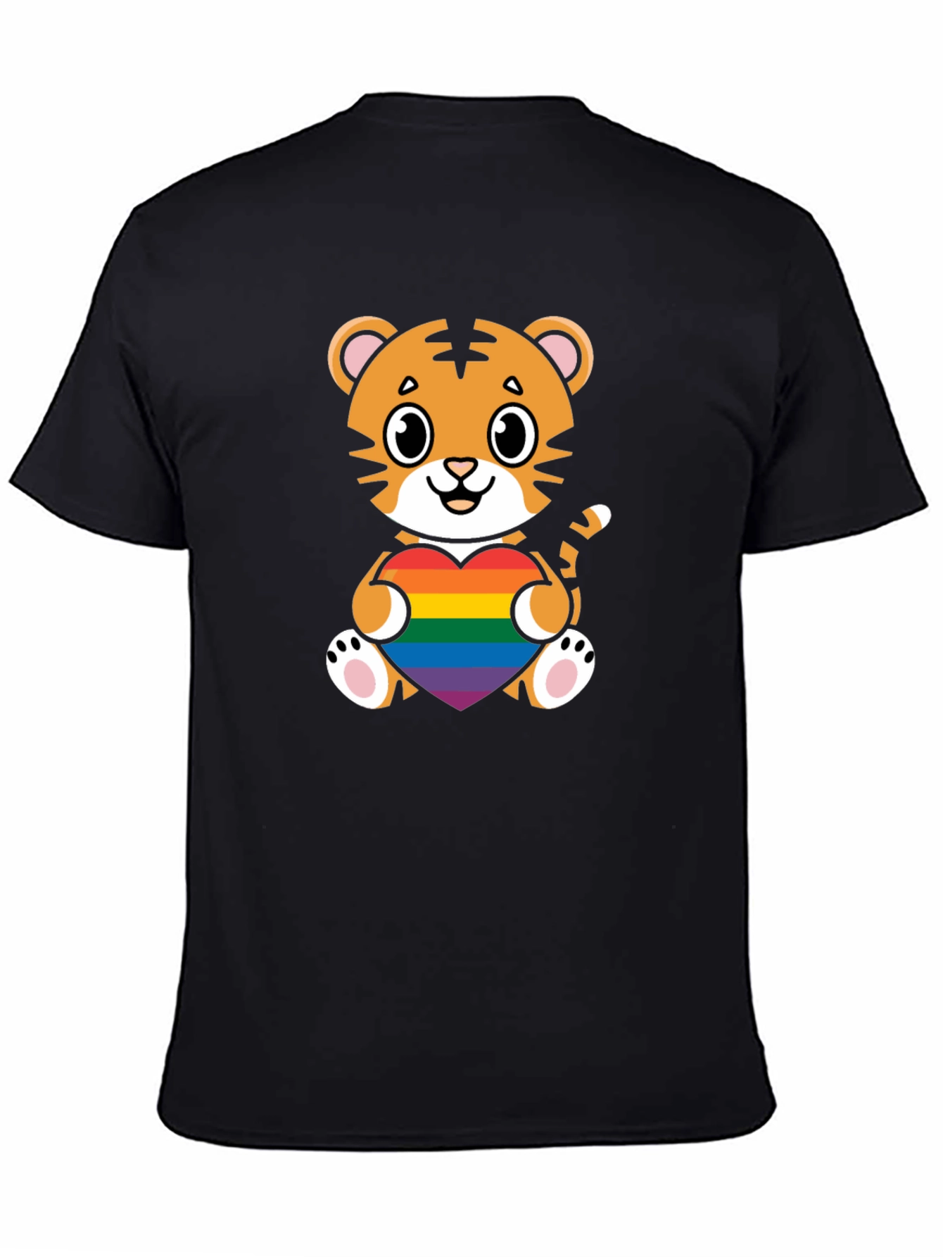 Tiger Pride Heart Graphic Tee