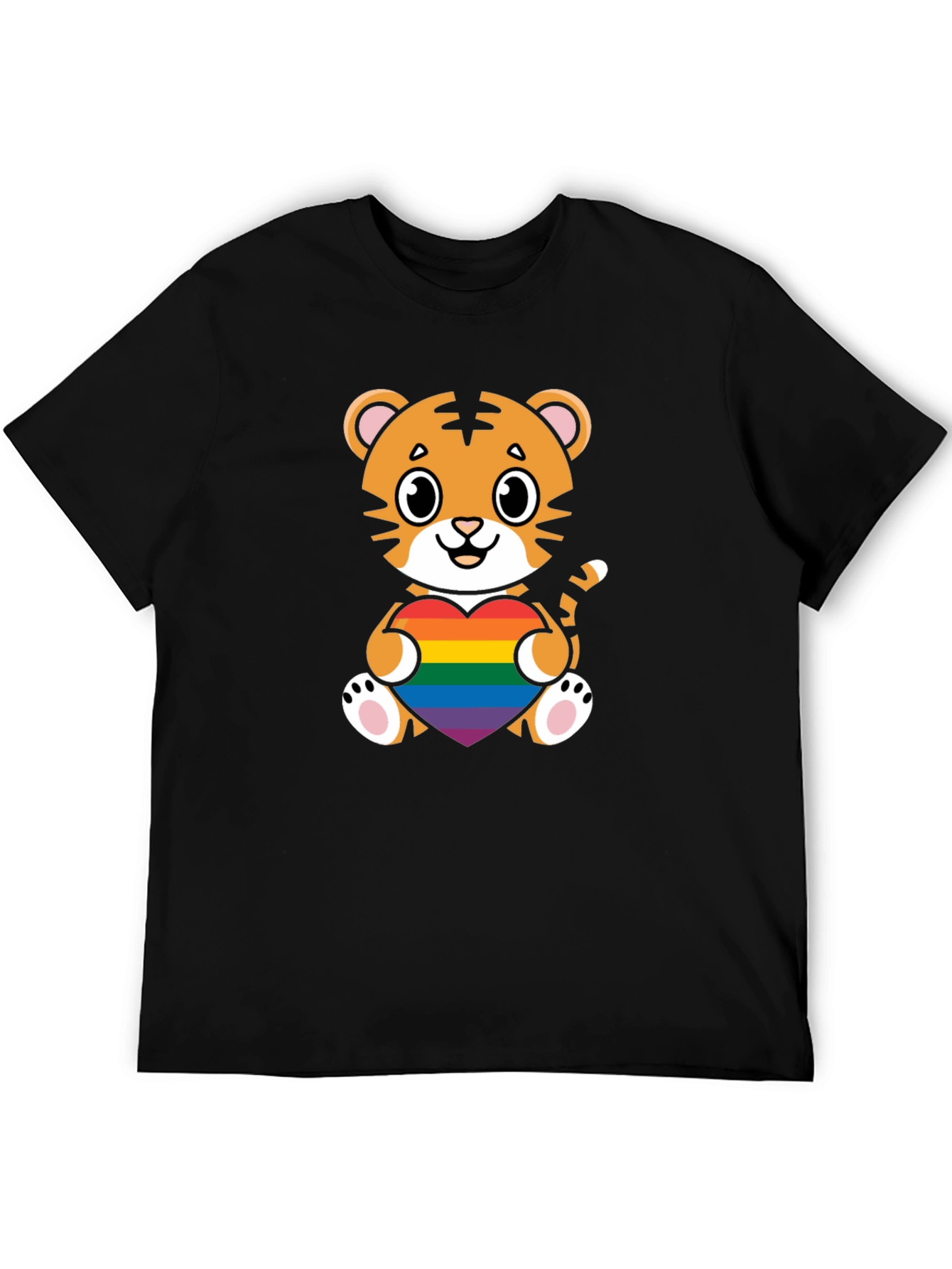 Tiger Pride Heart Graphic Tee