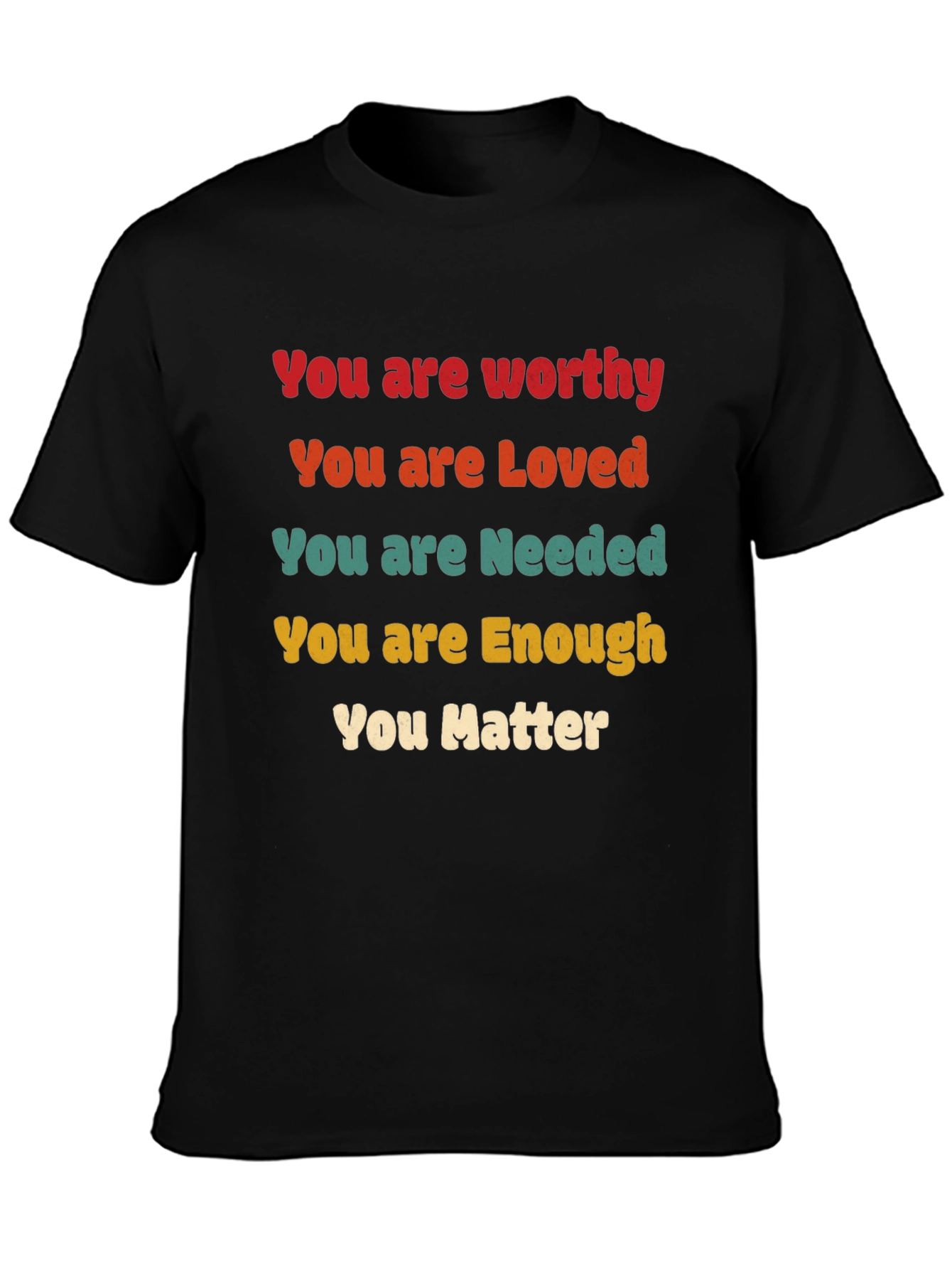 Affirmation T-Shirt - You are Enough - Inspirational Tee