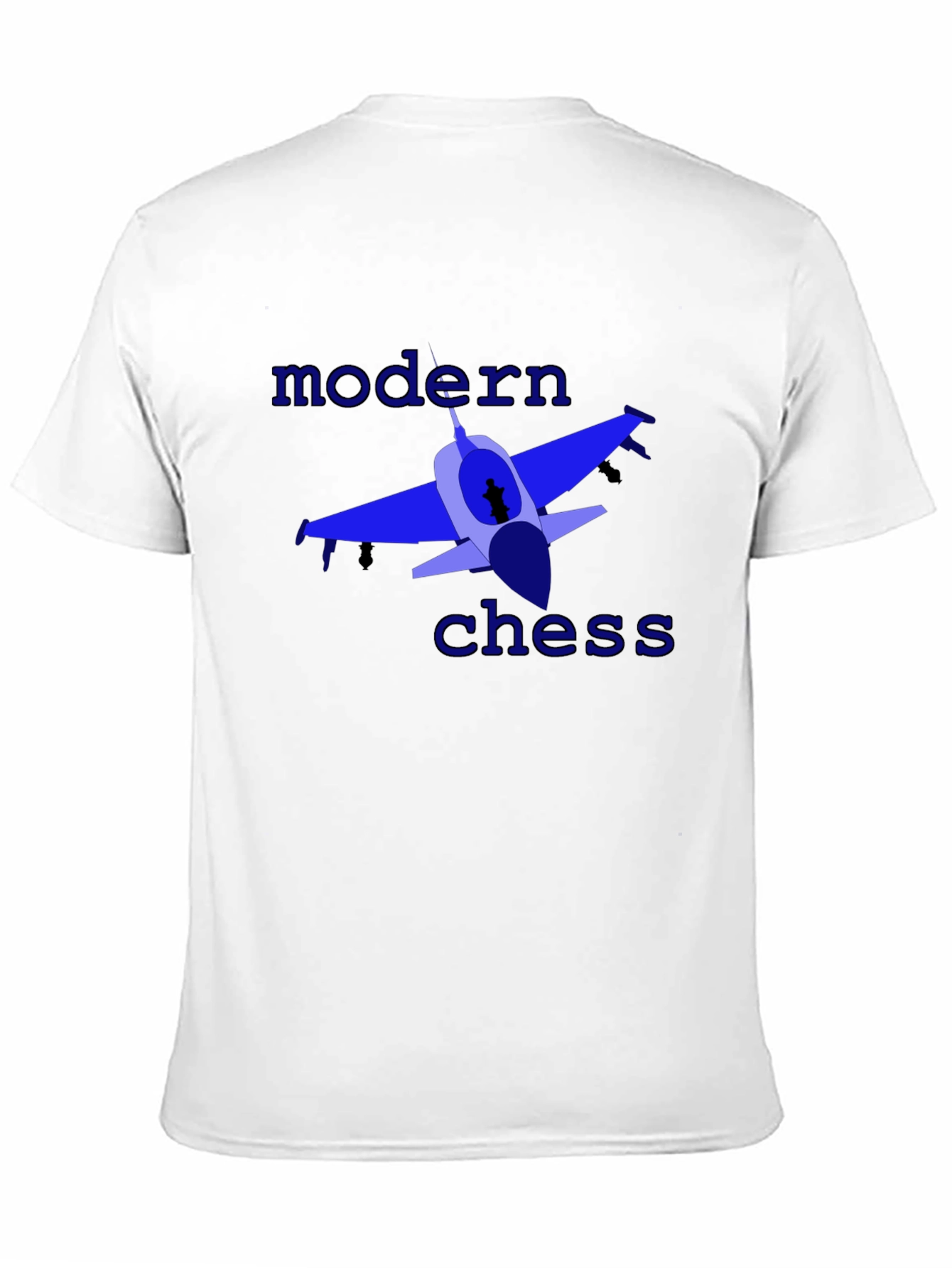 Modern Chess Graphic Tee - Black