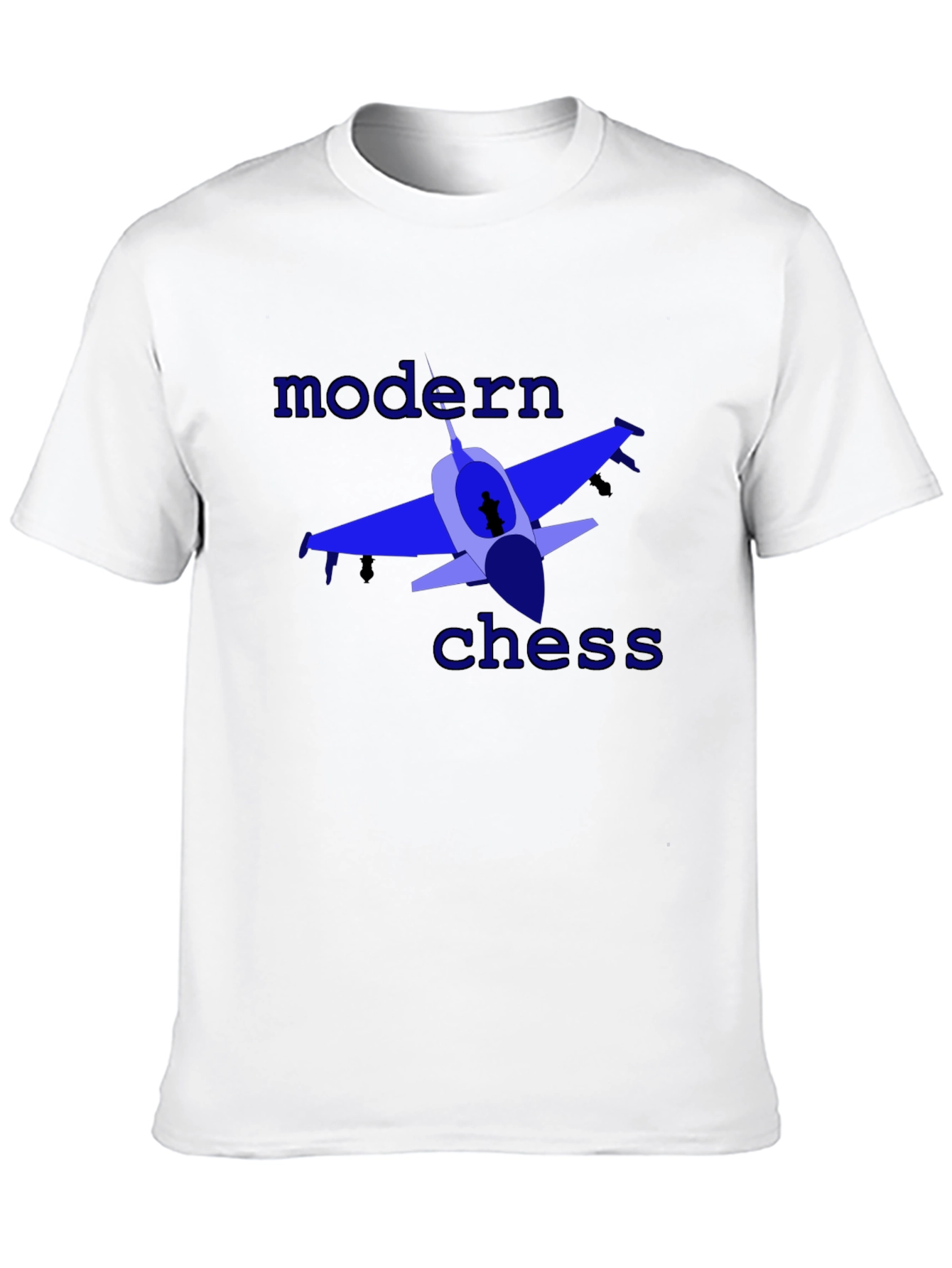 Modern Chess Graphic Tee - Black