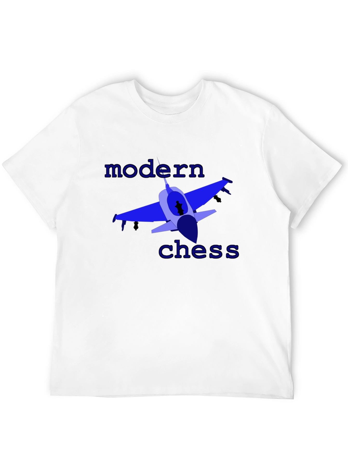 Modern Chess Graphic Tee - Black