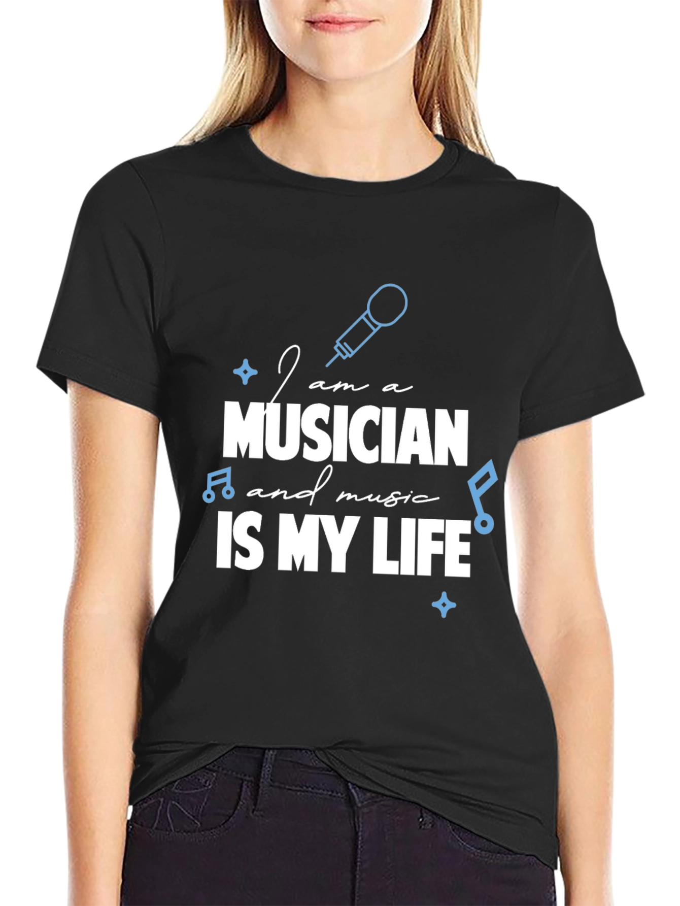 Musician Life T-Shirt: Black Music Lover Tee