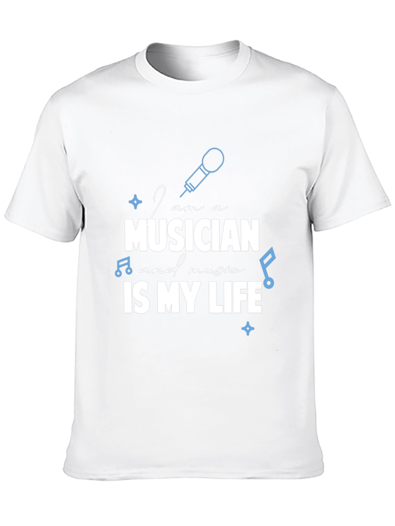 Musician Life T-Shirt: Black Music Lover Tee