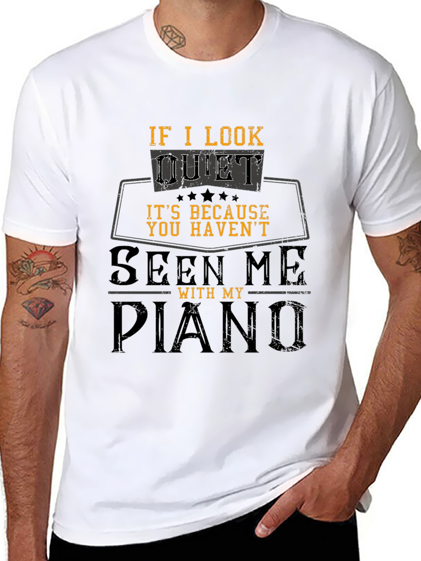 Piano Player Funny T-Shirt