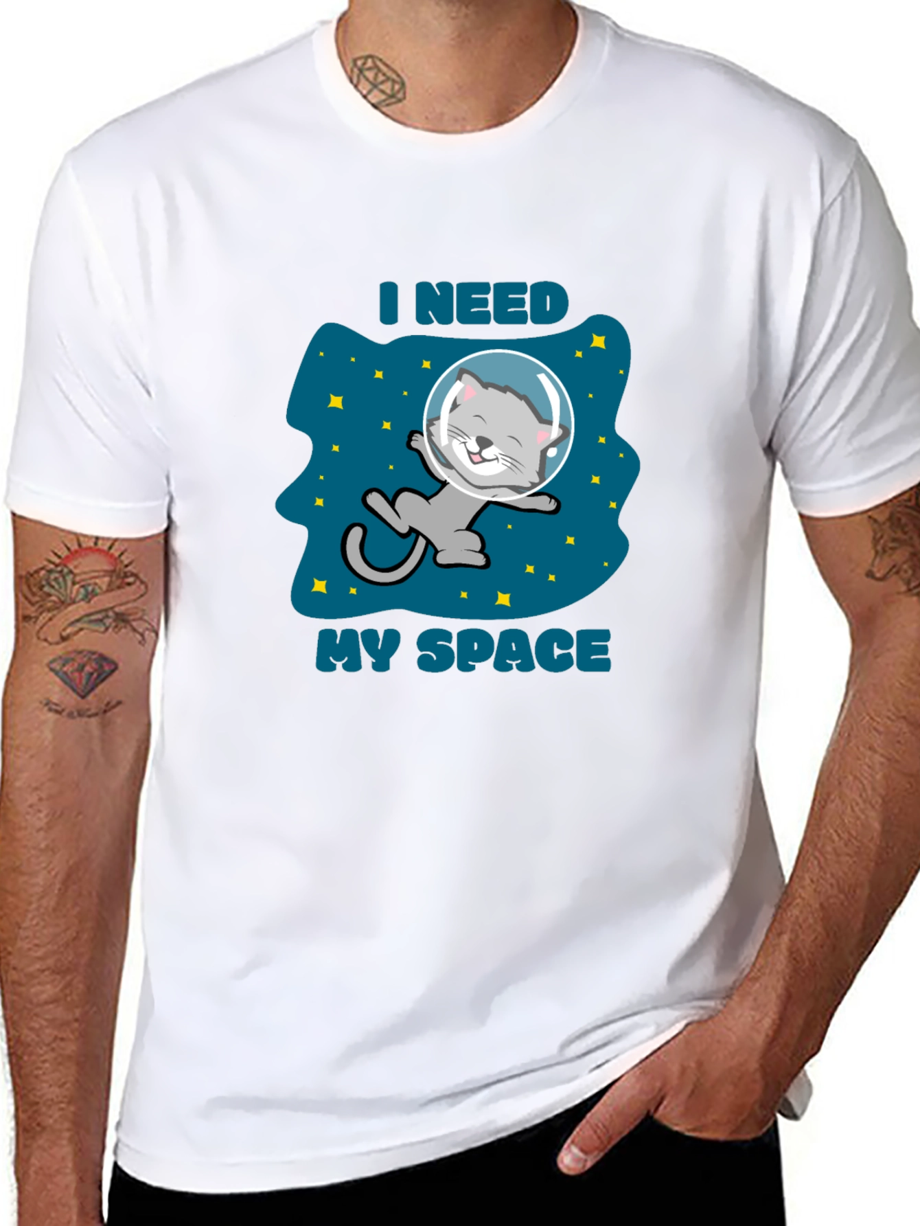 I Need My Space Cat T-Shirt