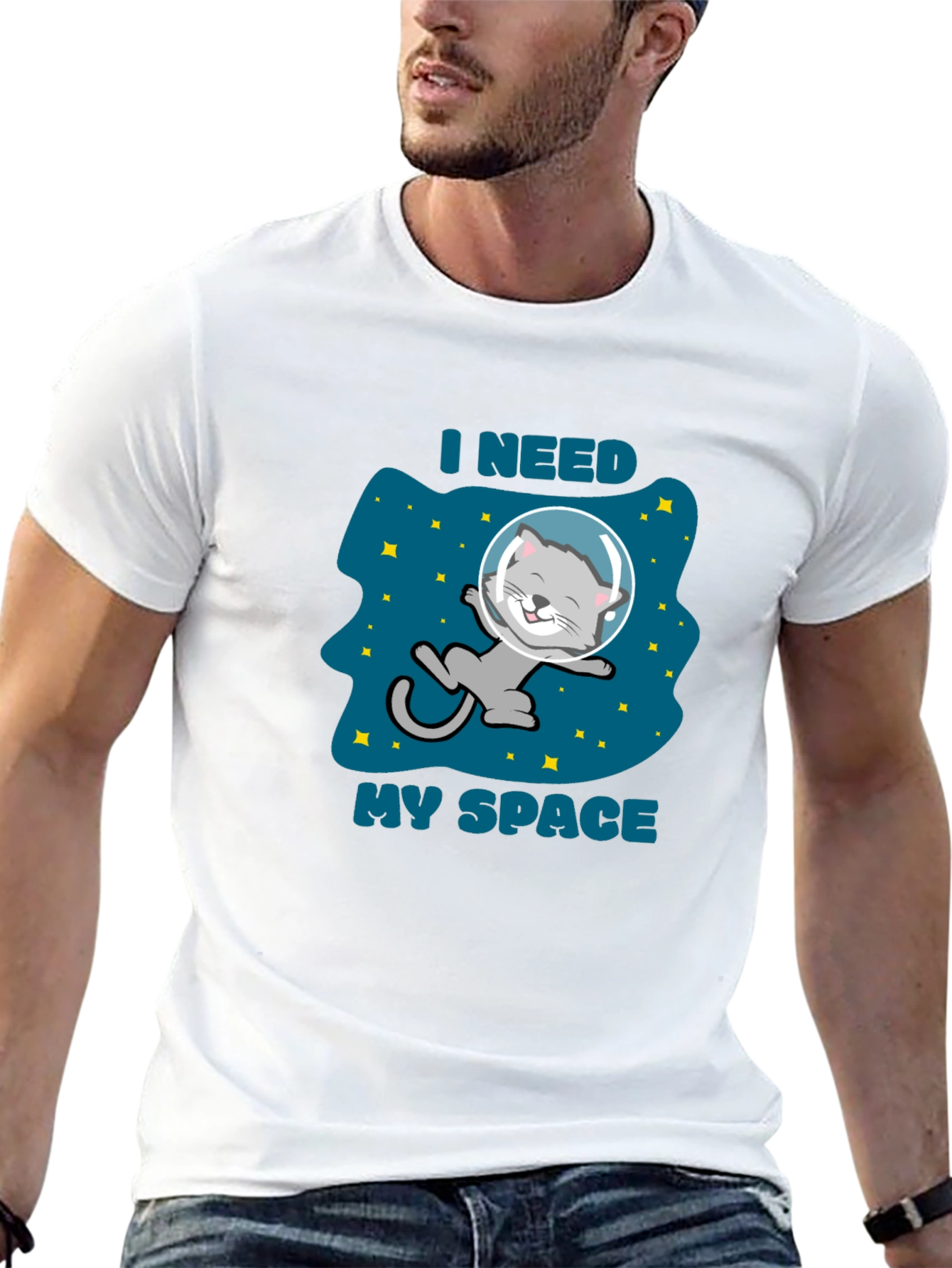 I Need My Space Cat T-Shirt