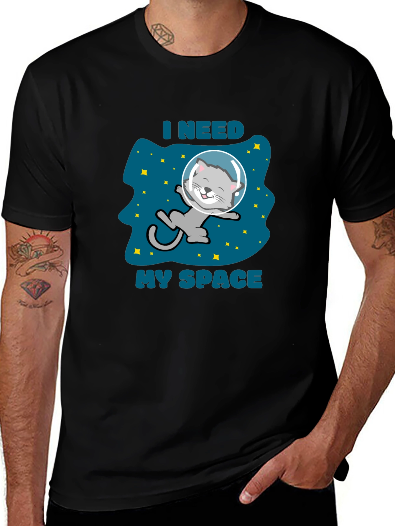 I Need My Space Cat T-Shirt