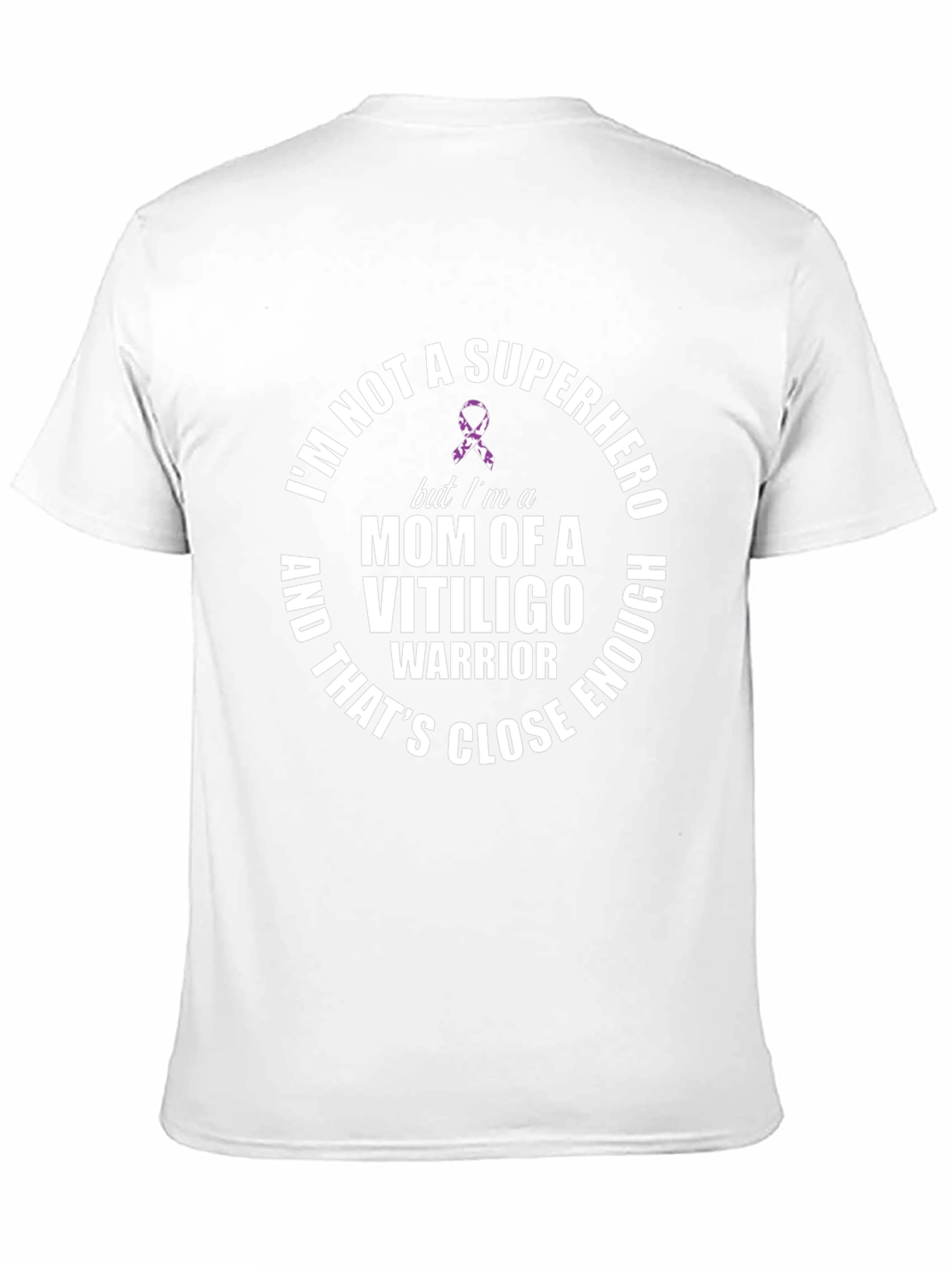 Mom of a Vitiligo Warrior Graphic T-Shirt