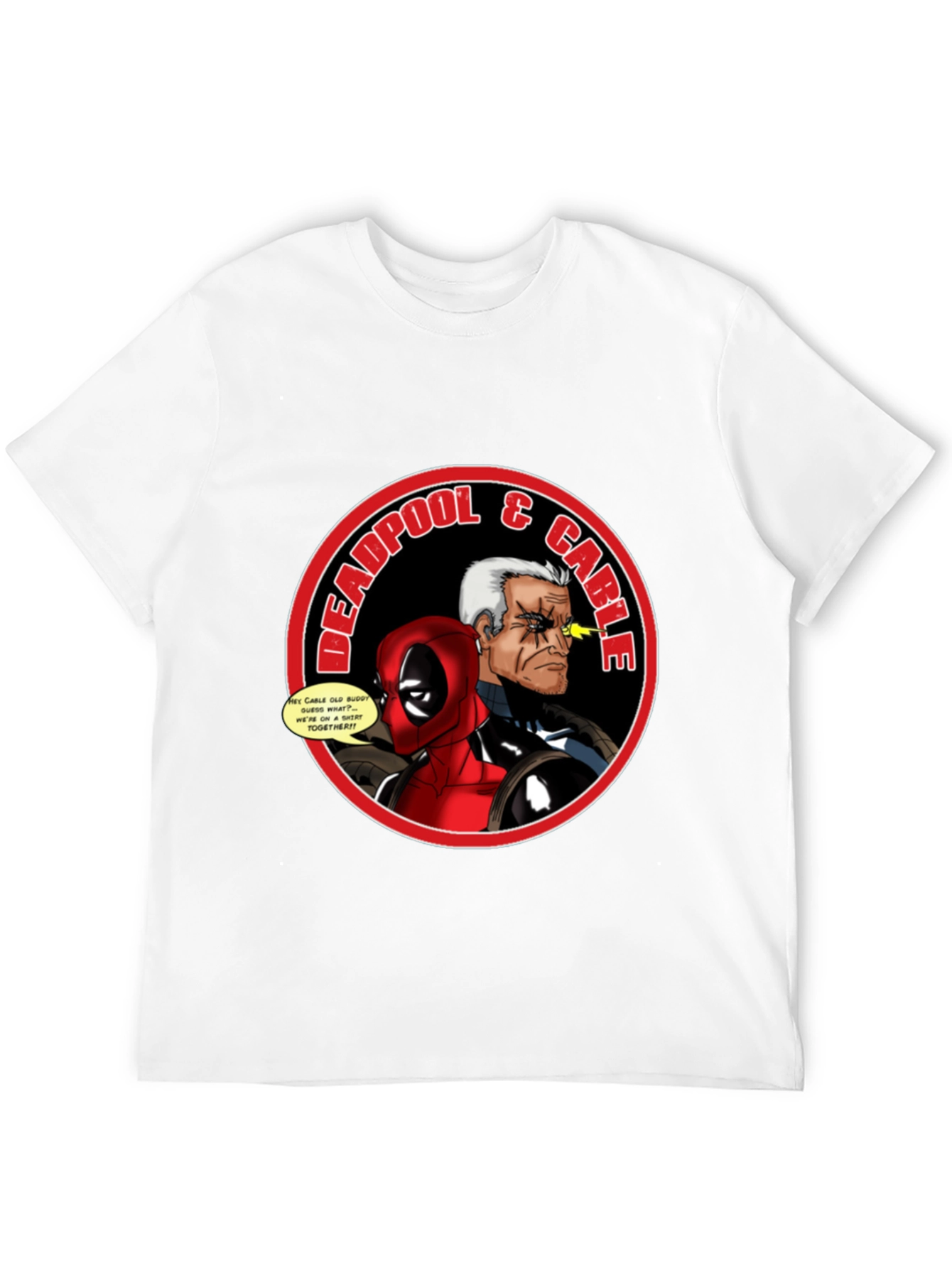 Deadpool & Cable T-Shirt: Superhero Comic Tee