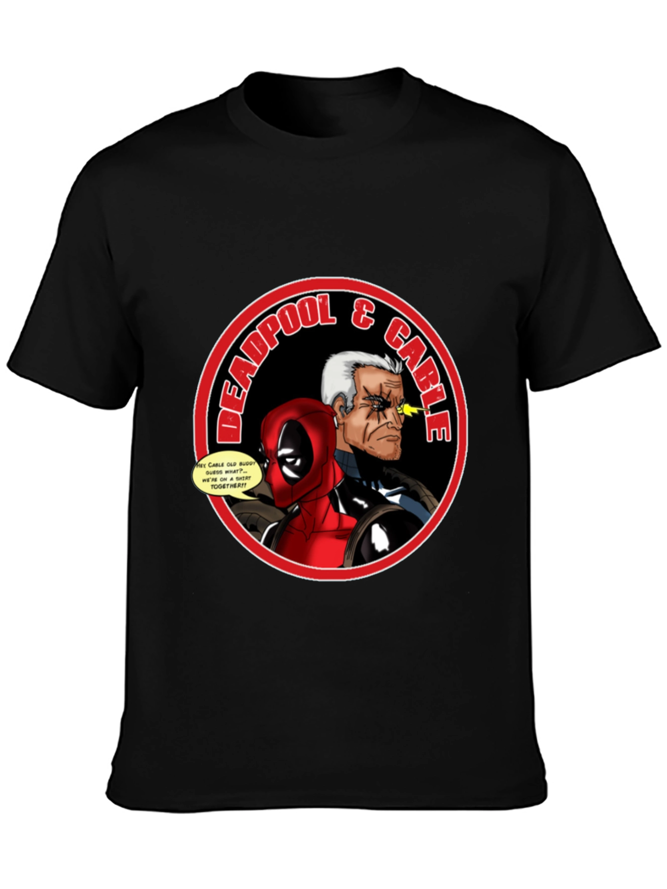 Deadpool & Cable T-Shirt: Superhero Comic Tee