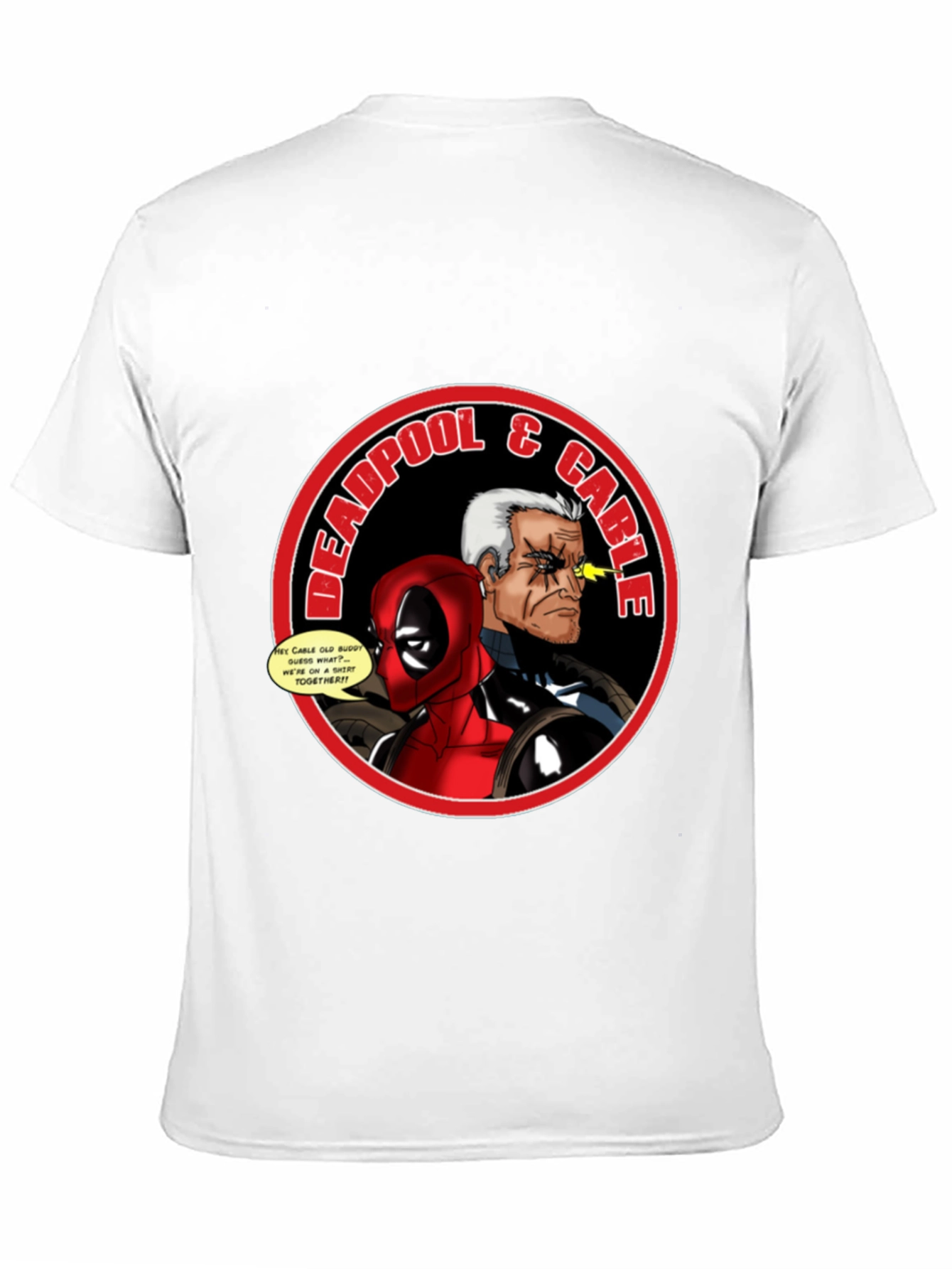 Deadpool & Cable T-Shirt: Superhero Comic Tee