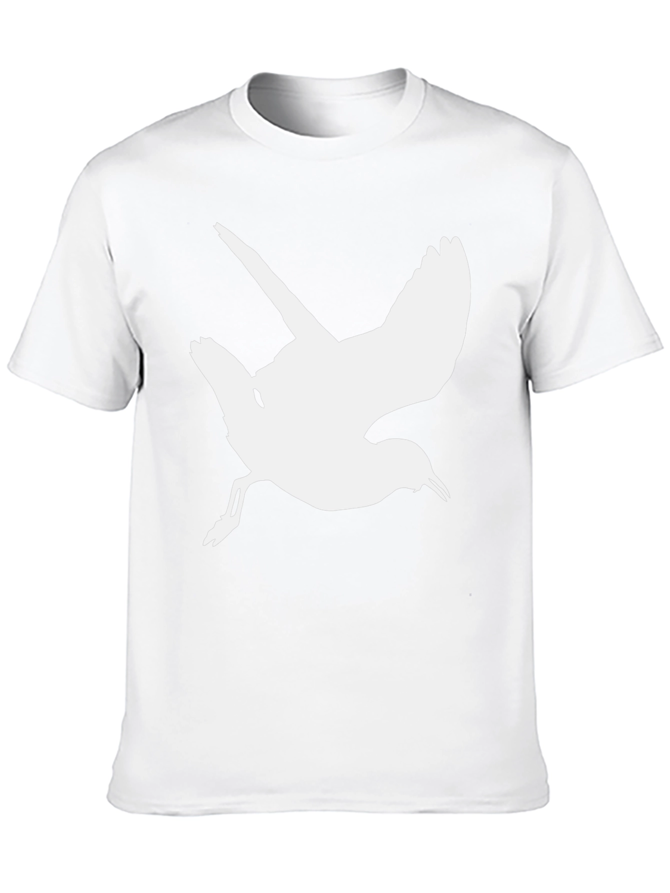 Bird Silhouette Black T-Shirt