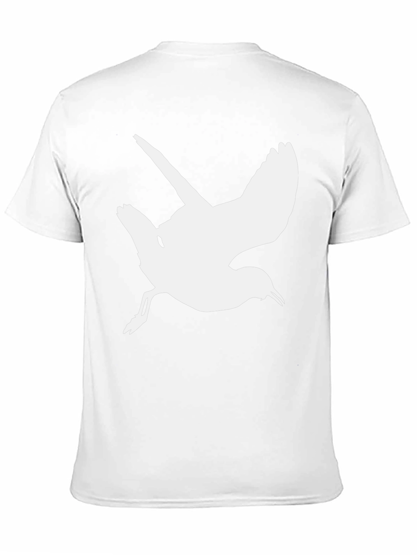 Bird Silhouette Black T-Shirt