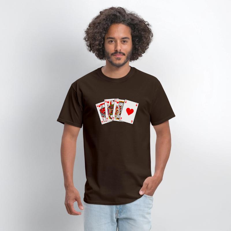 Jack, Queen, King and Ace