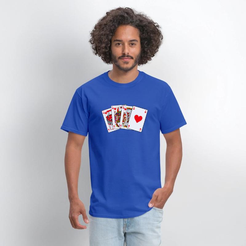 Jack, Queen, King and Ace