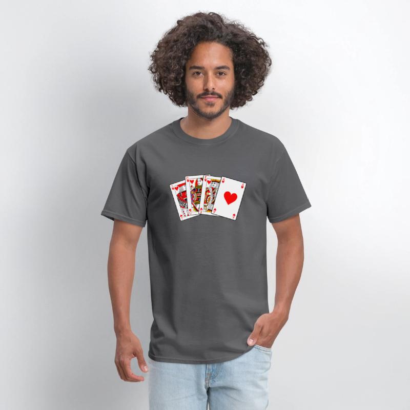 Jack, Queen, King and Ace