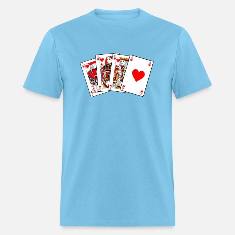 Jack, Queen, King and Ace