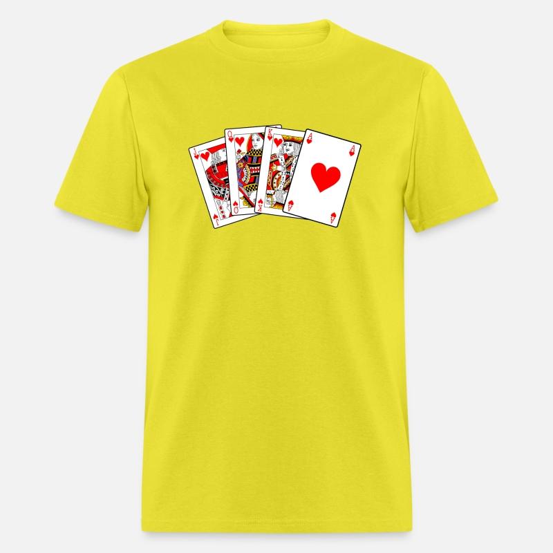 Jack, Queen, King and Ace