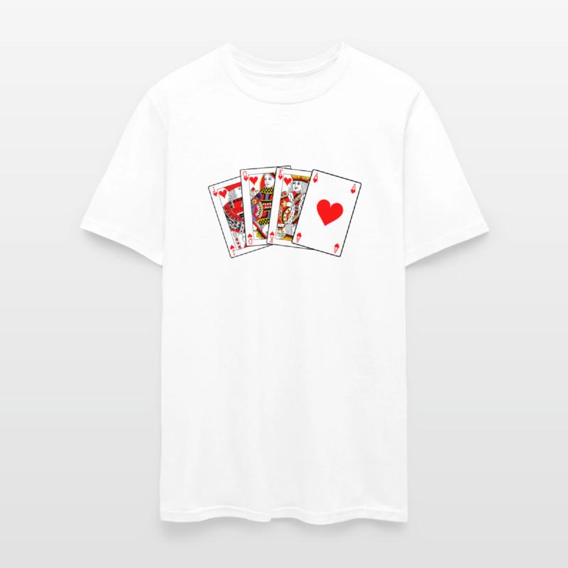 Jack, Queen, King and Ace