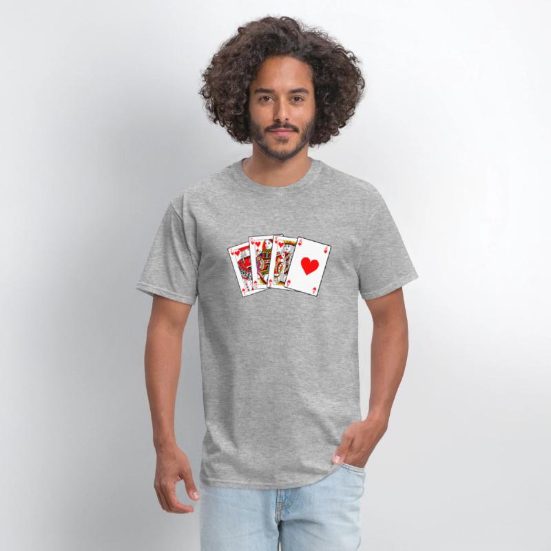 Jack, Queen, King and Ace