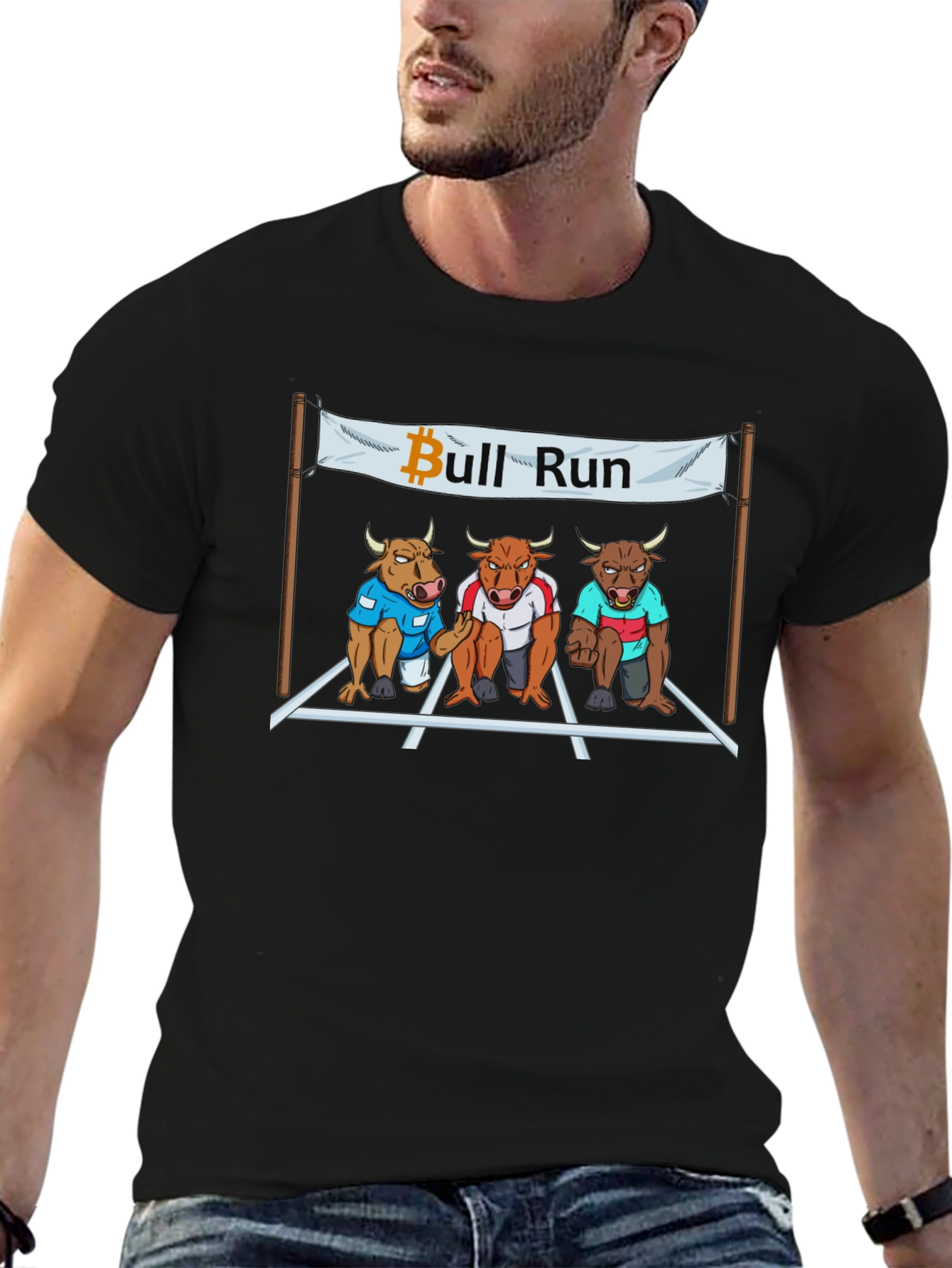 Bitcoin Bull Run Graphic Tee