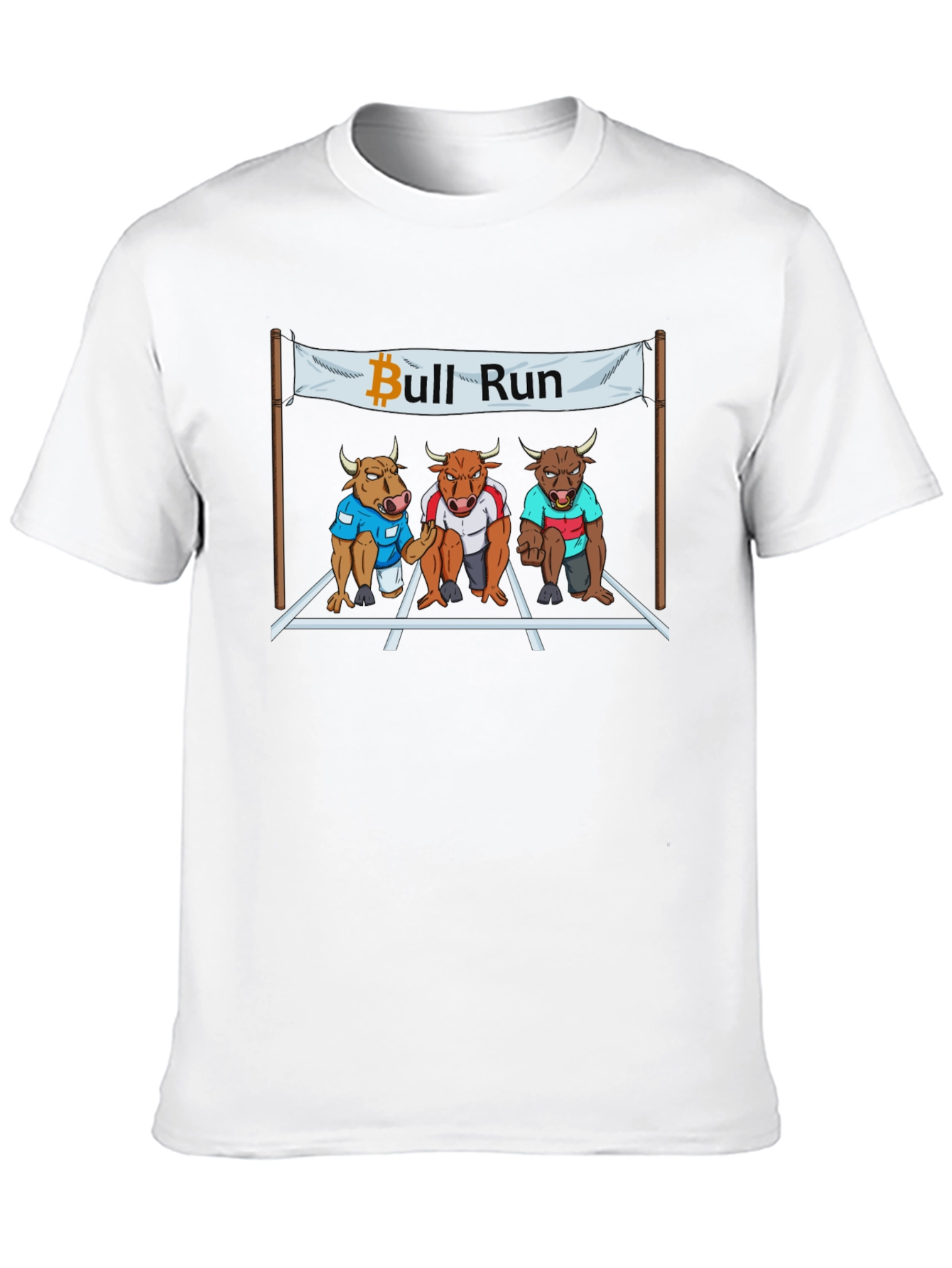Bitcoin Bull Run Graphic Tee