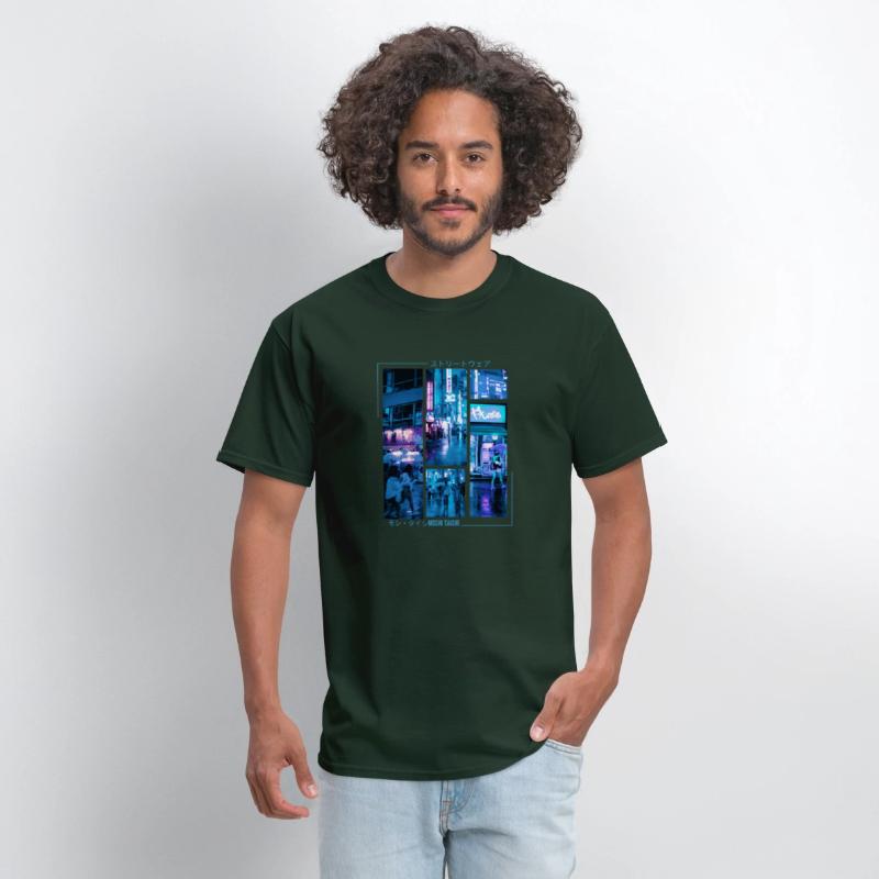 Japanese Cyberpunk Tokyo Streetwear Aesthetic