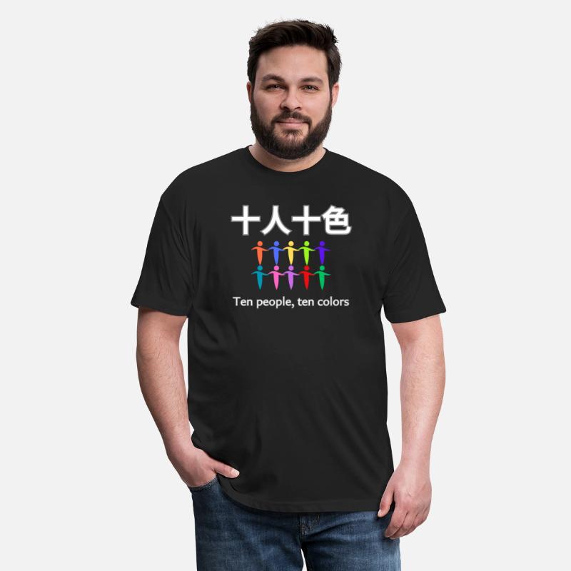 Japanese proverb: Ten people, ten colors