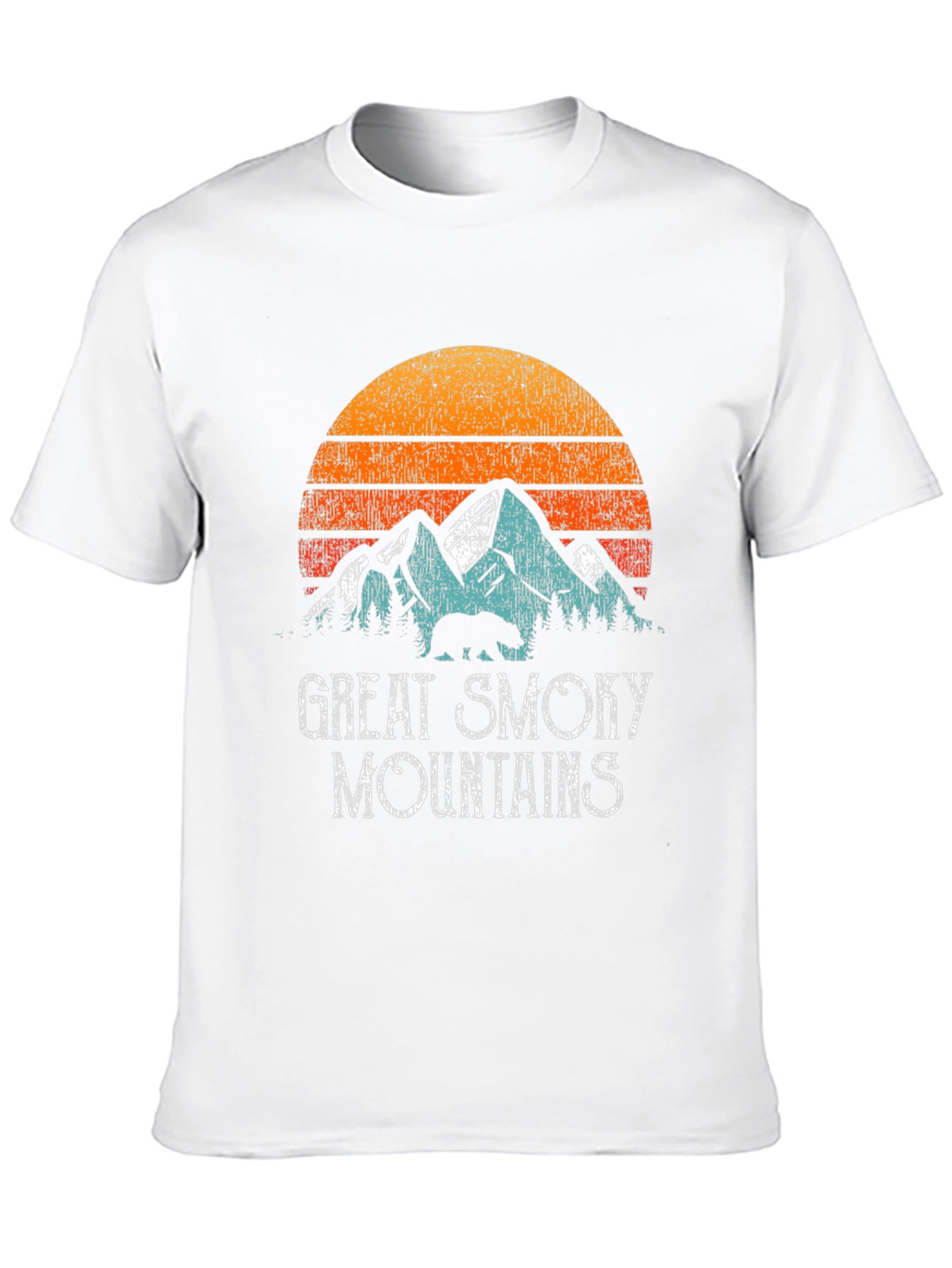 Great Smoky Mountains Retro Graphic T-Shirt