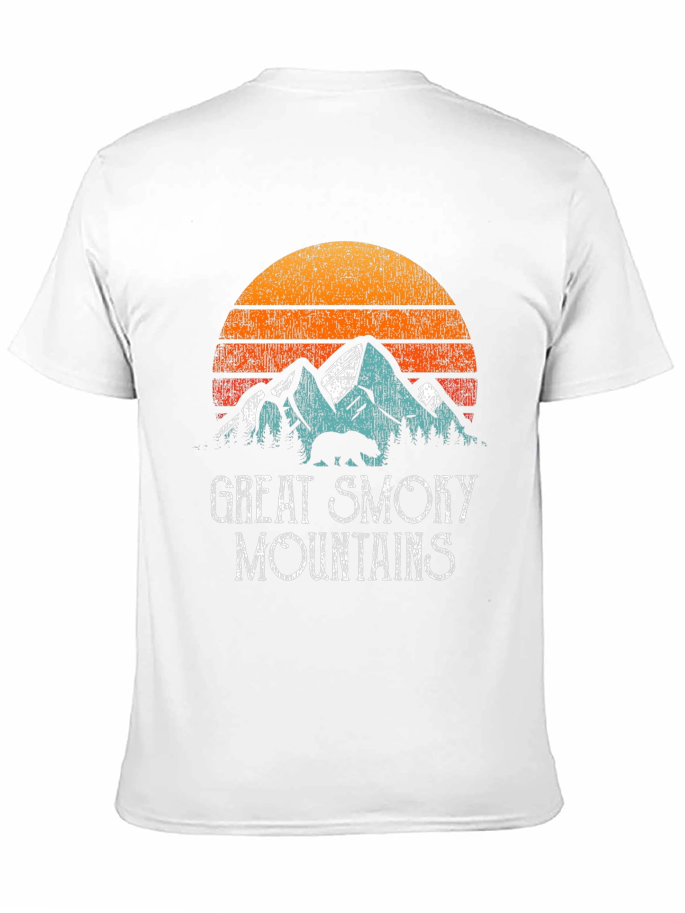 Great Smoky Mountains Retro Graphic T-Shirt