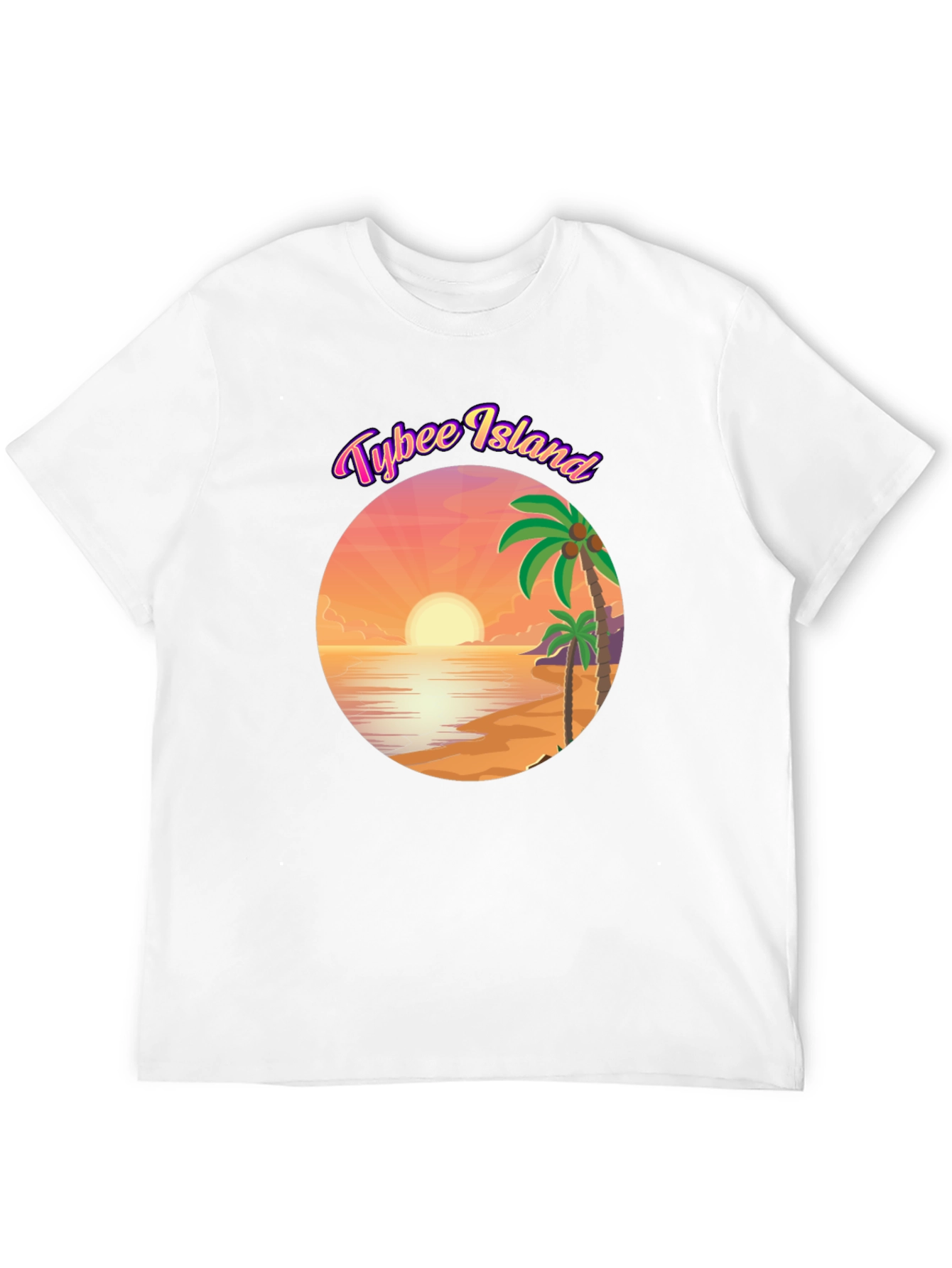 Tybee Island Graphic T-Shirt - Black