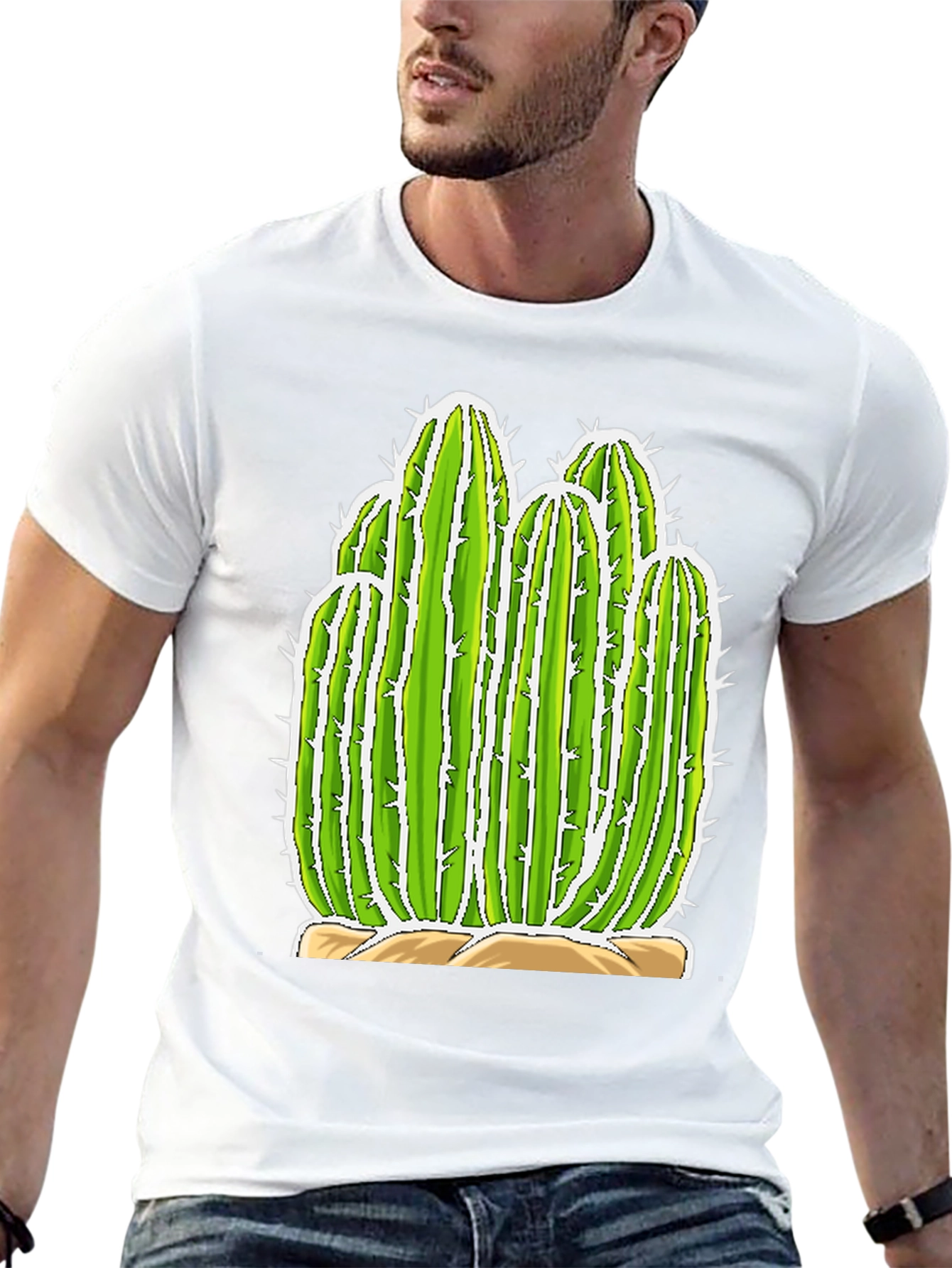 Cactus Graphic Tee - Desert Style
