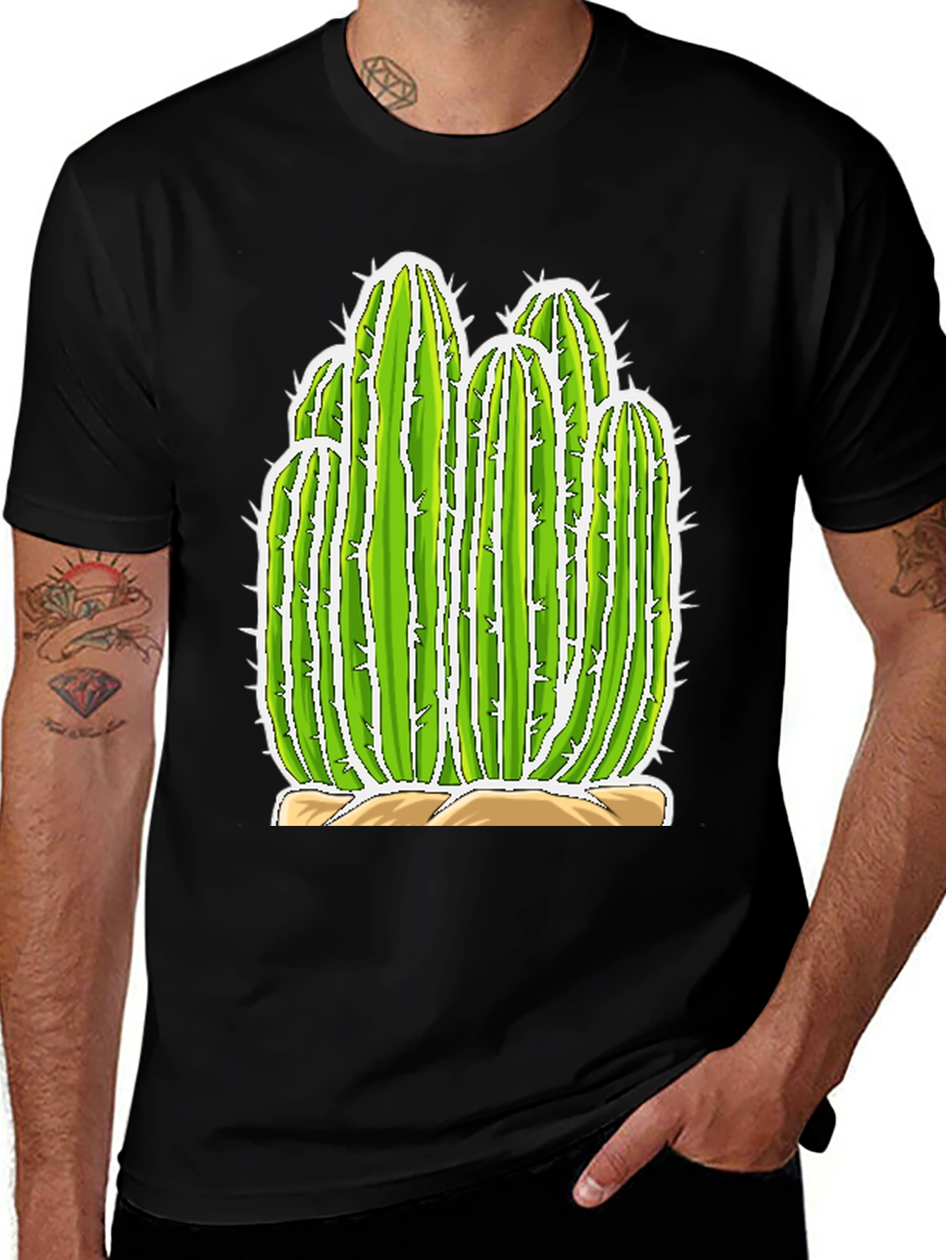 Cactus Graphic Tee - Desert Style