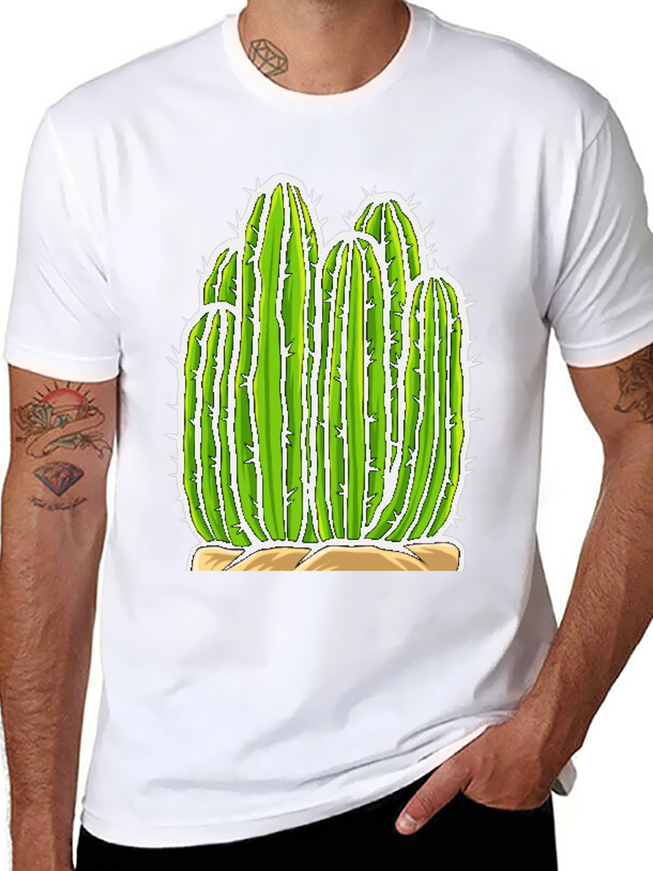 Cactus Graphic Tee - Desert Style