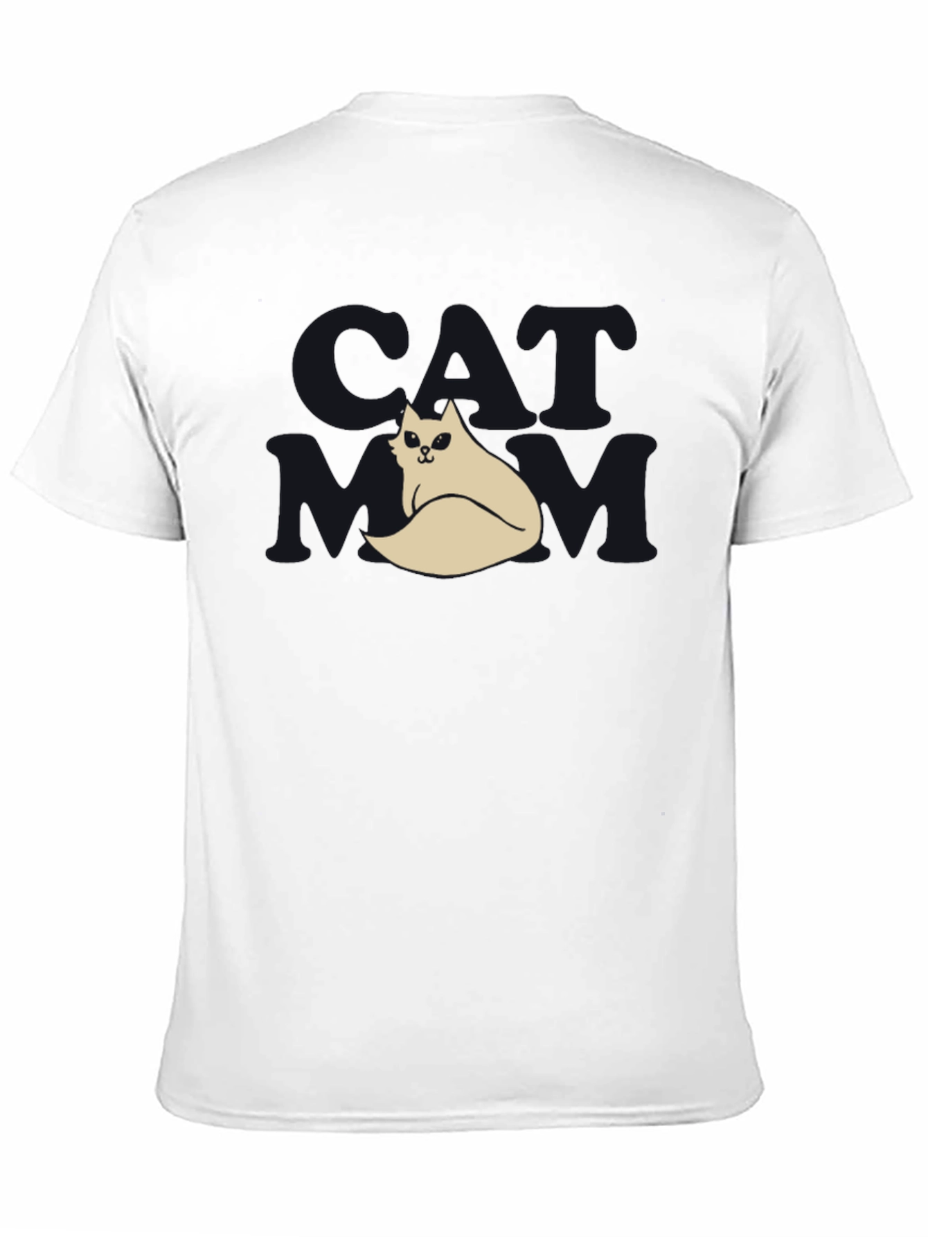 Cool Cat T-Shirt - Black Funny Design