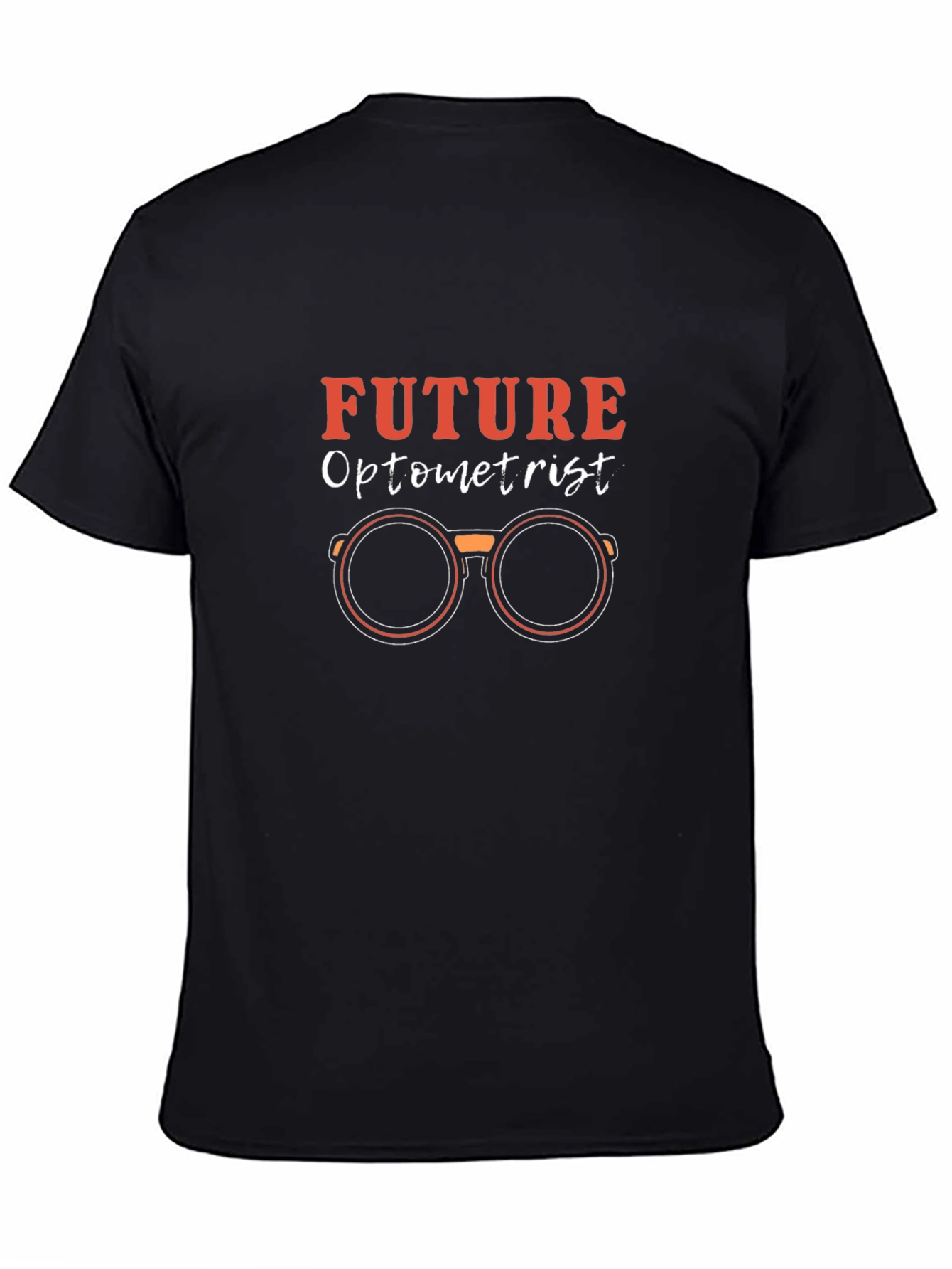 Future Optometrist Graphic Tee - Black