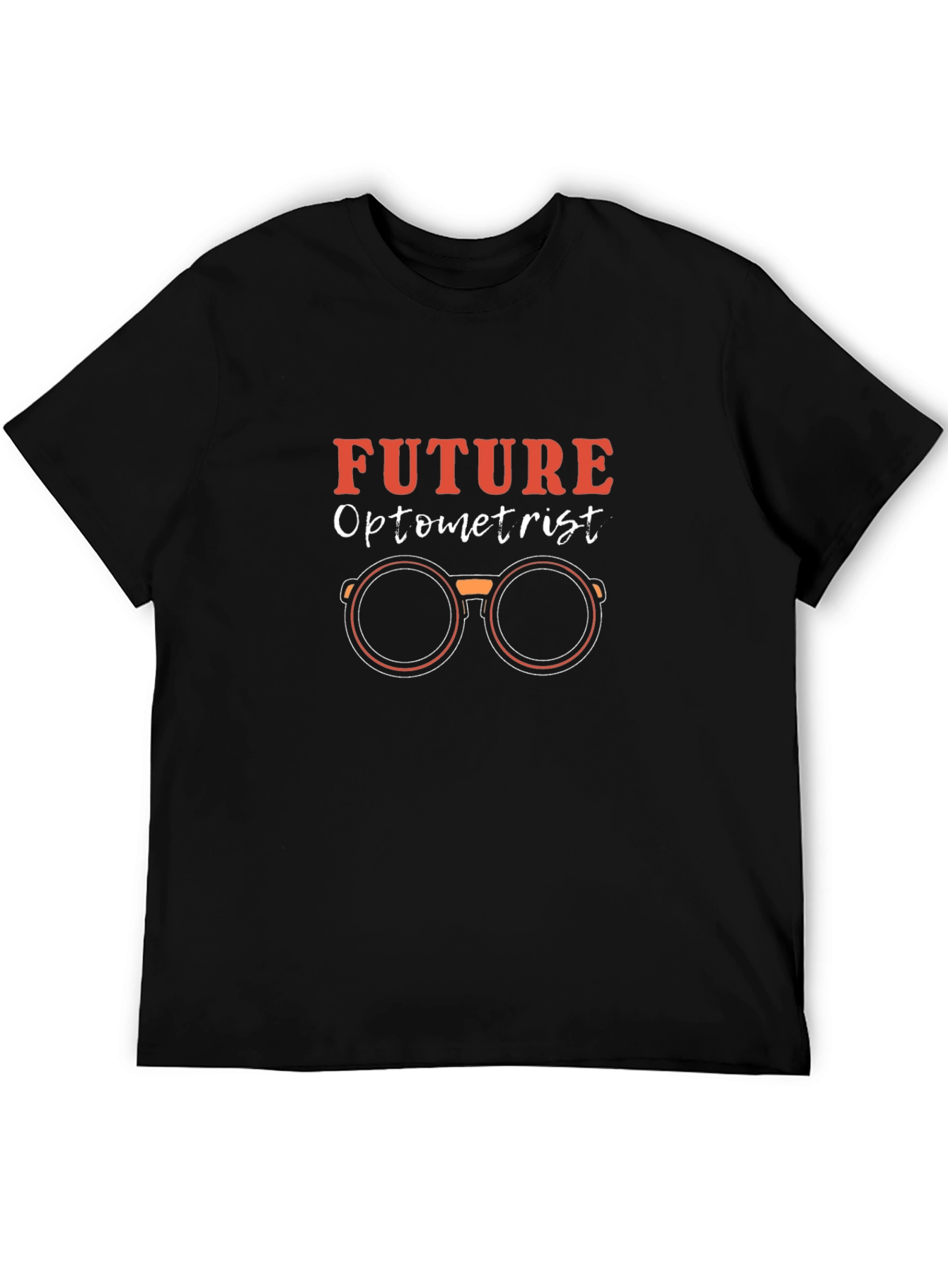 Future Optometrist Graphic Tee - Black