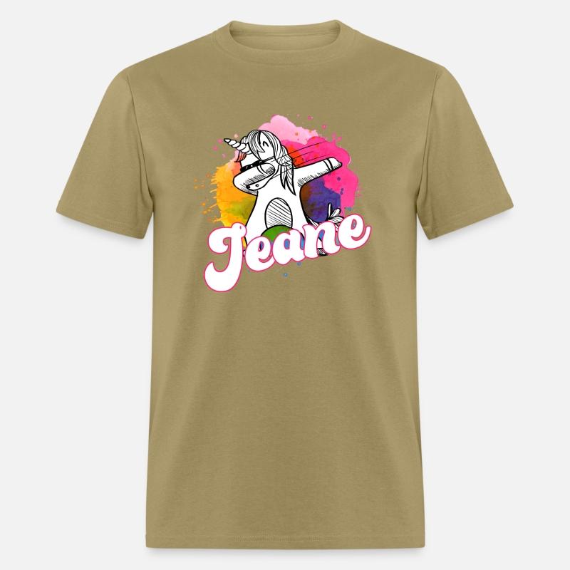 JEANE - Beautiful name with dabbing unicorn