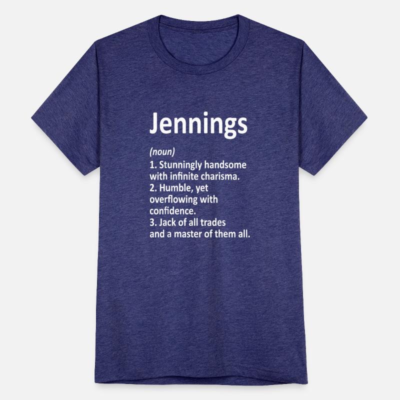 JENNINGS Definition Funny Surname Family Birthdayu