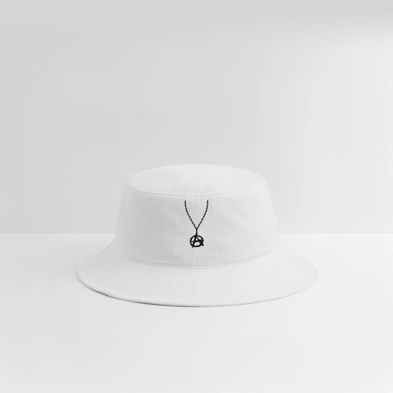 Jewelry necklace anarchy symbol