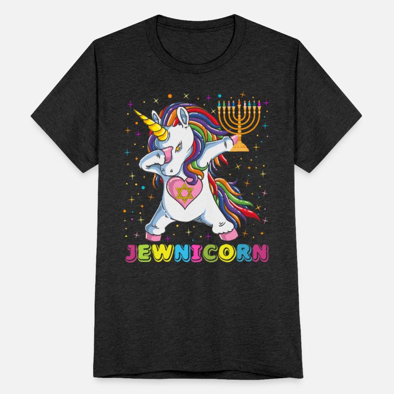 Jewnicorn-Funny Hanukkah Unicorn Lover Gift