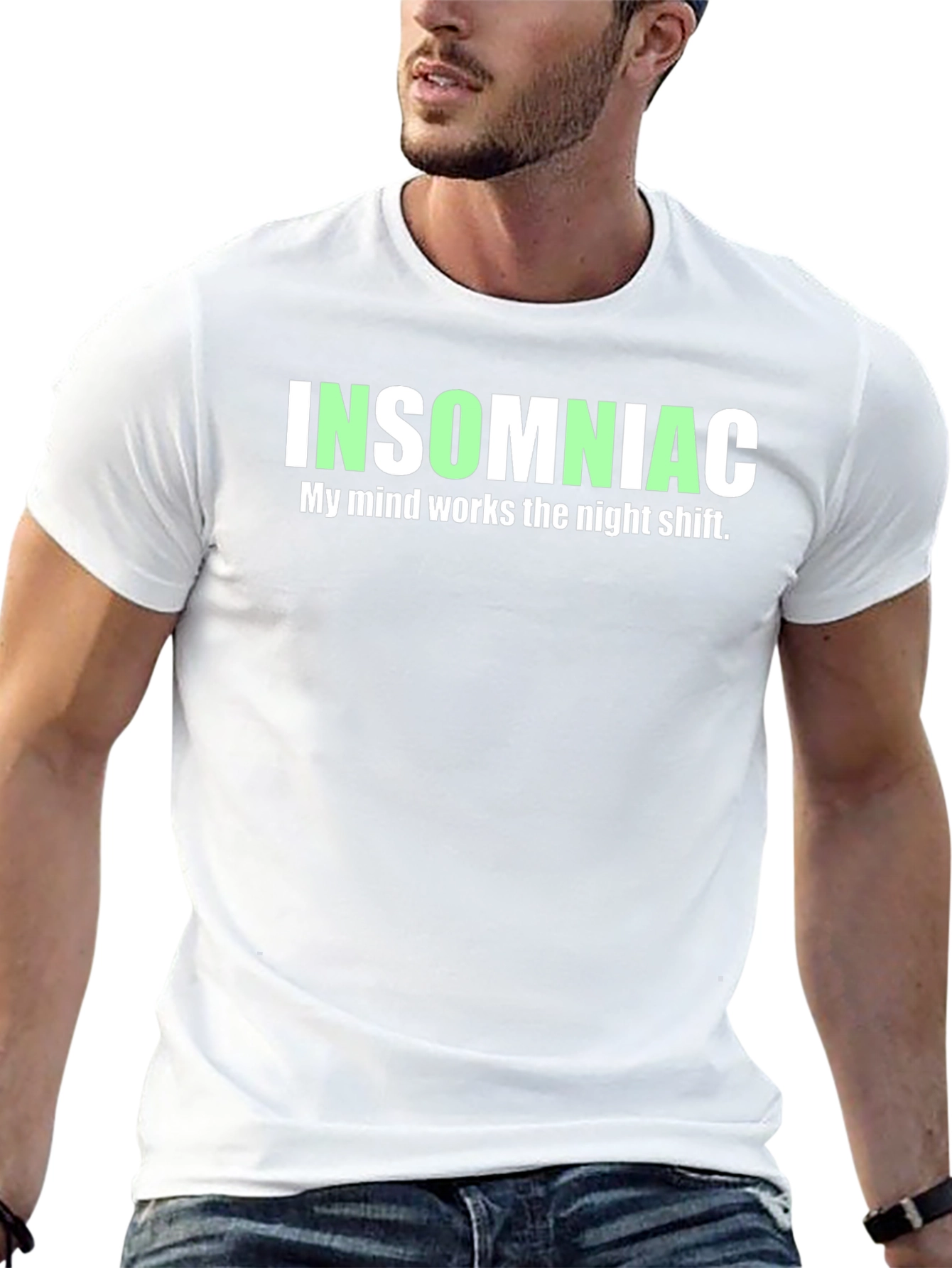 Insomniac T-Shirt - Funny Night Shift Sleepless Tee