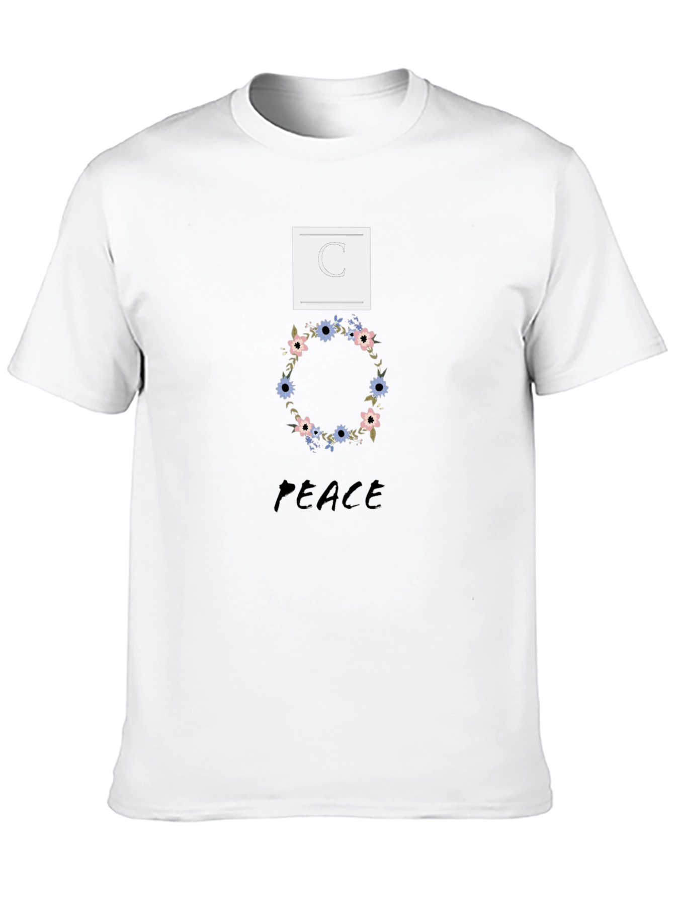 Peace Floral Graphic Tee