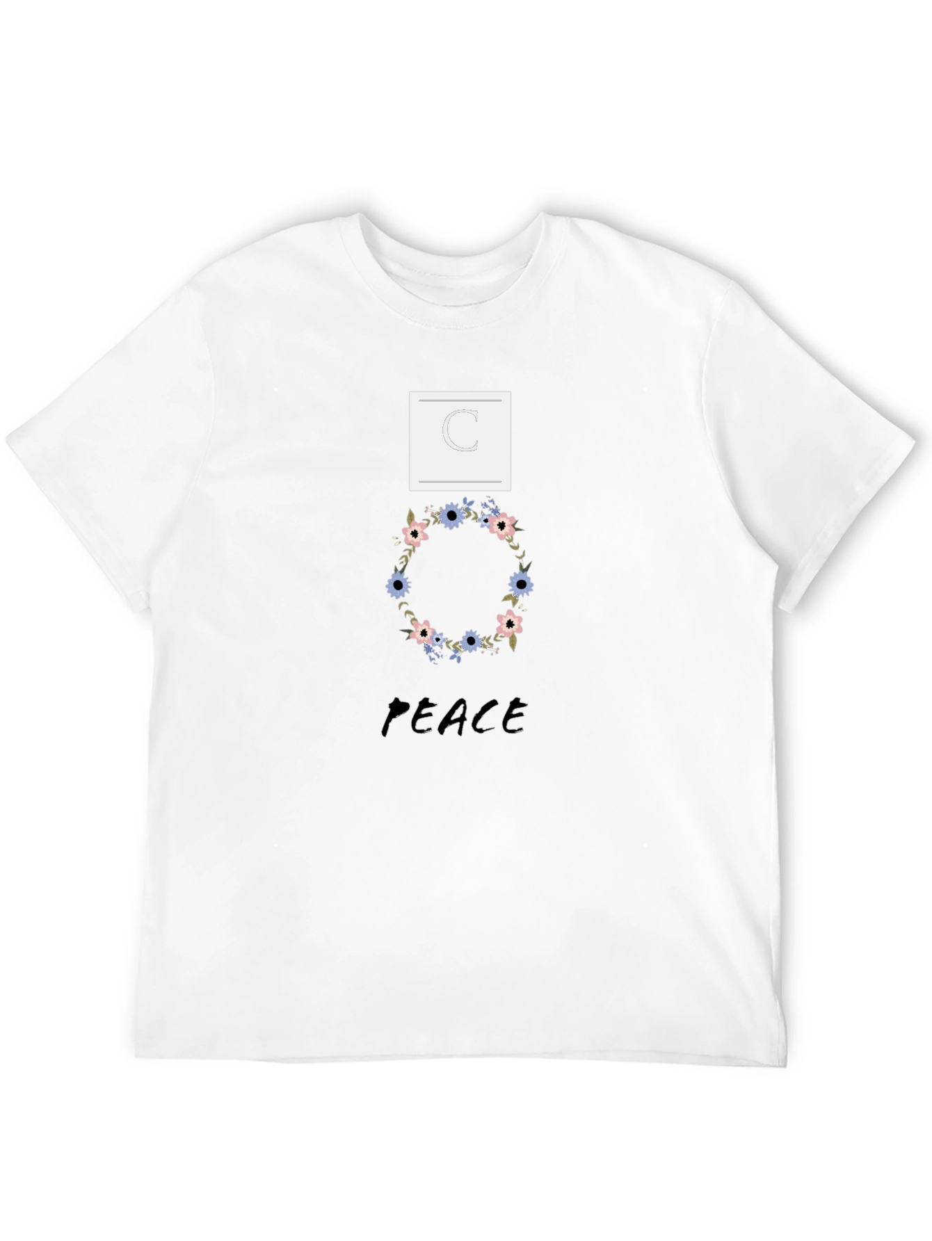 Peace Floral Graphic Tee