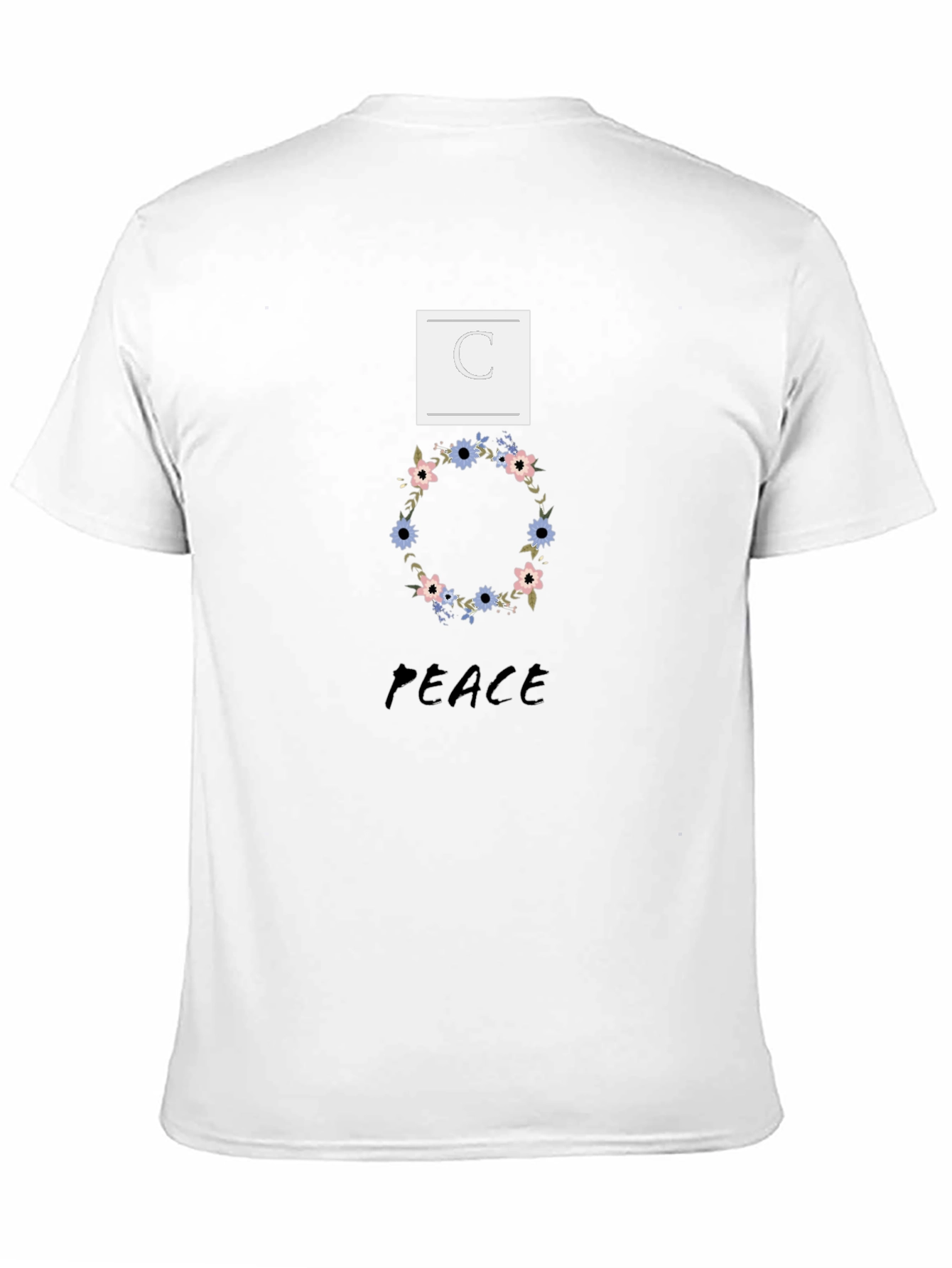 Peace Floral Graphic Tee