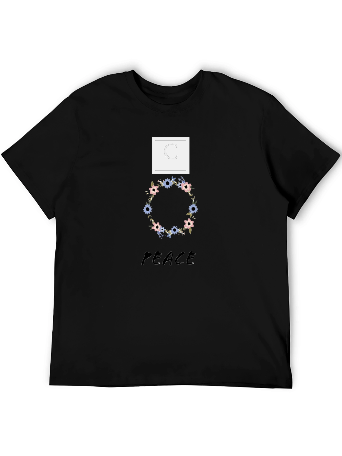 Peace Floral Graphic Tee